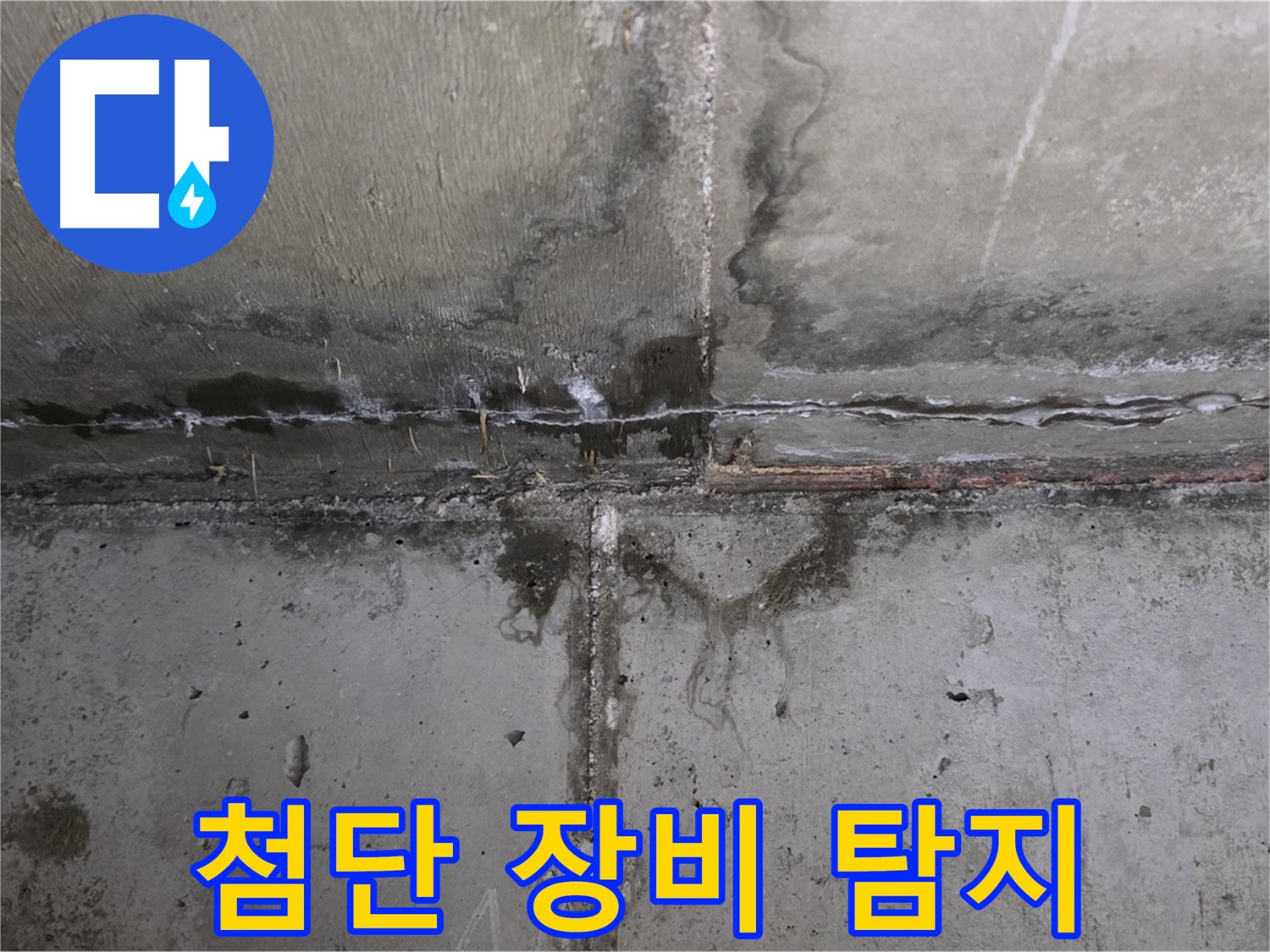 남양주 오남읍 두산아파트 누수 - 첨단 장비 사용