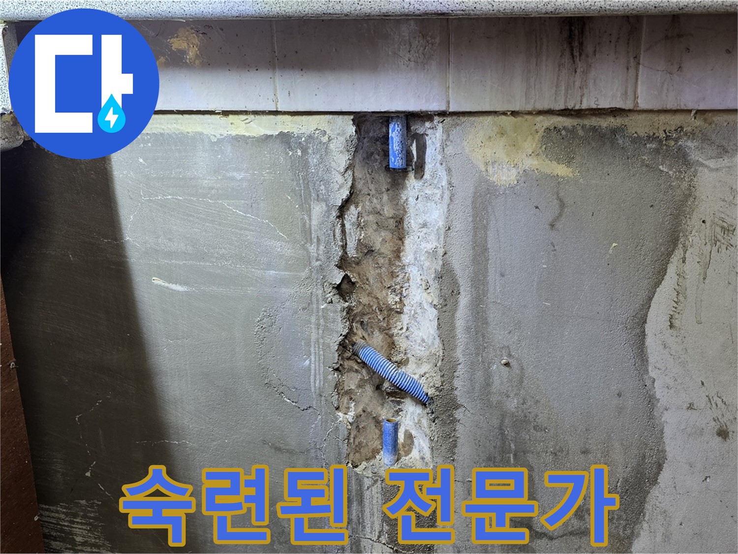 숙련된 전문가 - 누수 해결