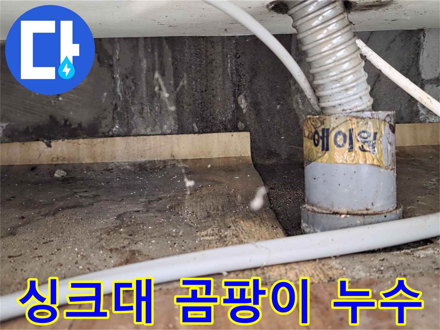 진건읍 사릉리 싱크대 곰팡이 누수 - 배수 문제 긴급 해결로 쾌적한 주방을 되찾았습니다.