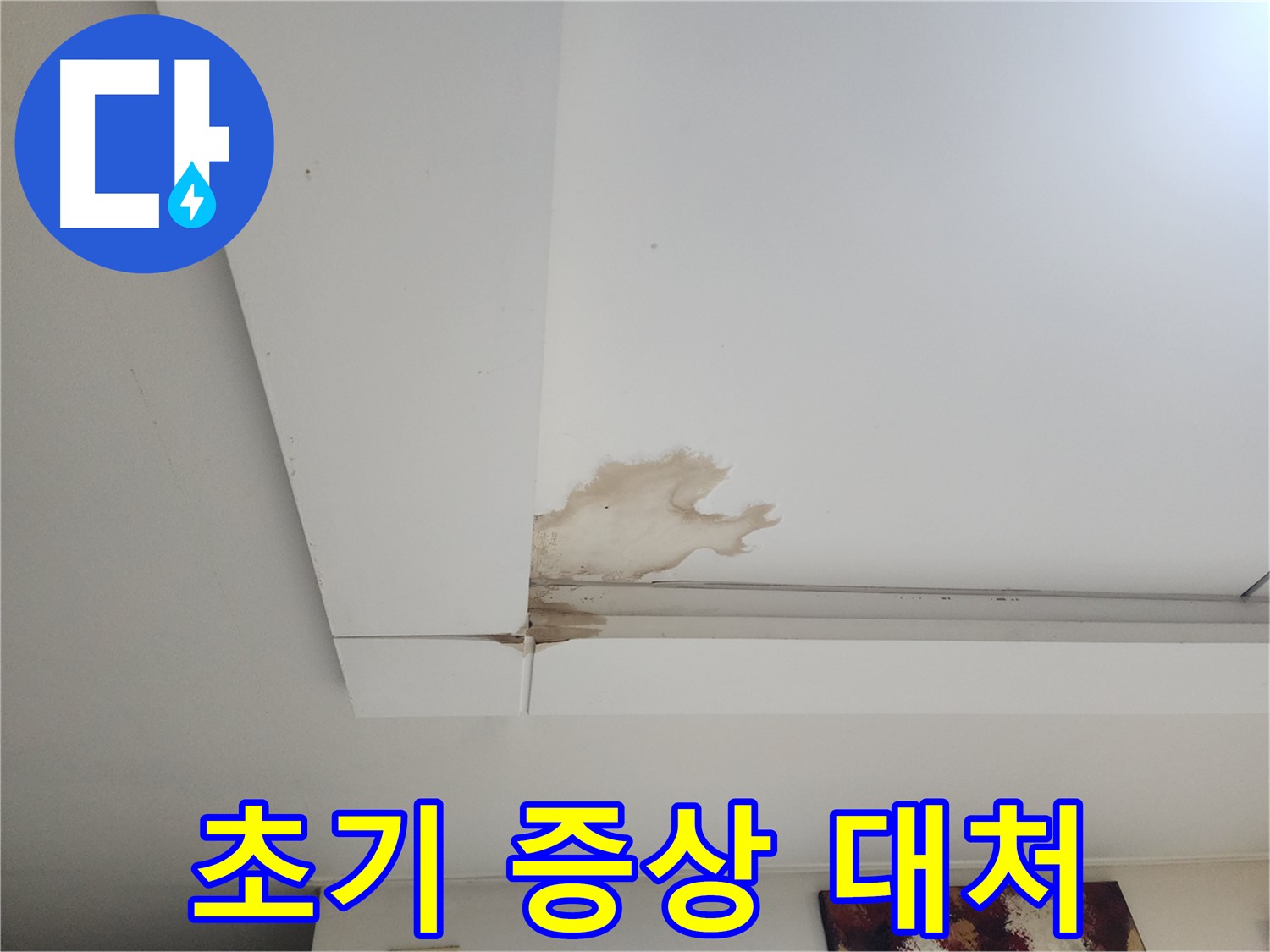 천장 누수 초기 증상 및 긴급 대처 - 일산 가좌동 천장 누수 초기 증상과 효과적인 긴급 대처 방법을 알려드립니다.