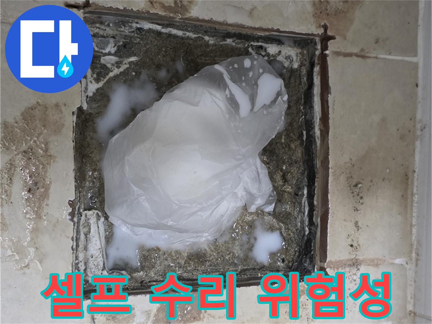 동산동 욕실 배수구 누수 - 셀프 수리 vs 전문가 시공의 중요성