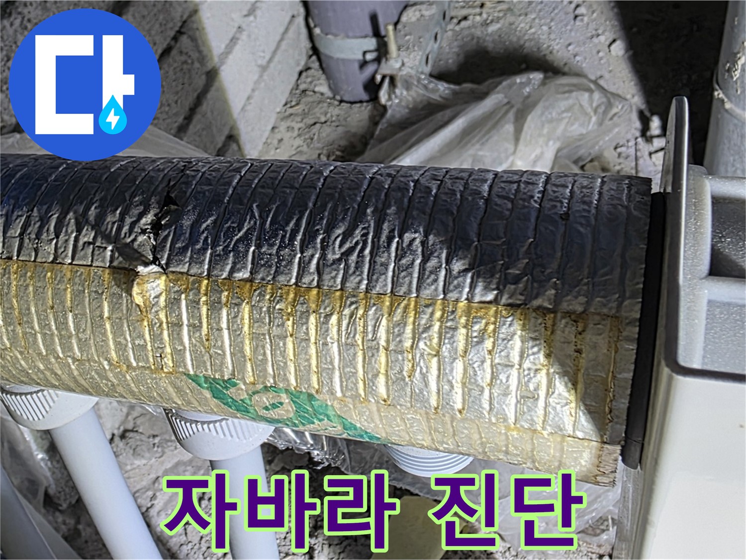 삼숭동 자이아파트 - 찢어진 자바라, 정밀 진단