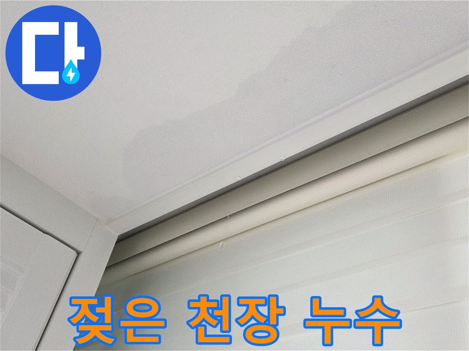 양주 삼숭동 아파트 천장 누수 - 젖어있는 천장 긴급 점검