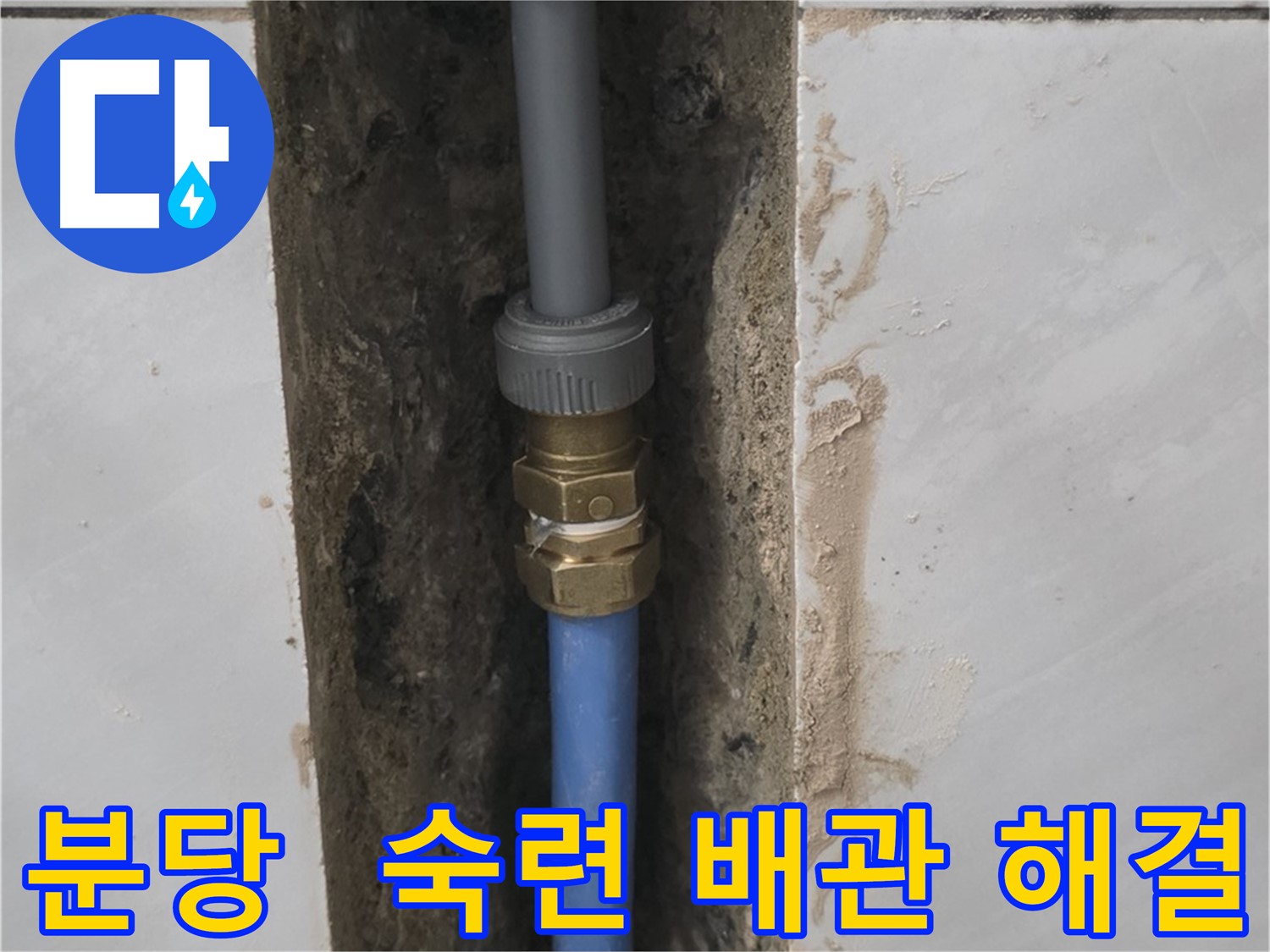 분당 쇳골 - 숙련된 기술로 배관 교체 후 누수 완벽하게 해결