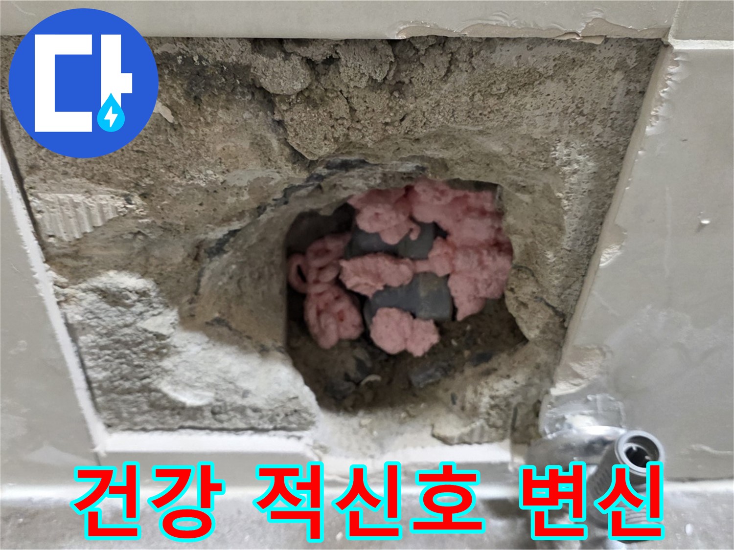 래미안월곡 123동 누수 - 곰팡이 단열재, 건강에 적신호! 쾌적한 욕실로 긴급 변신시켜 드립니다