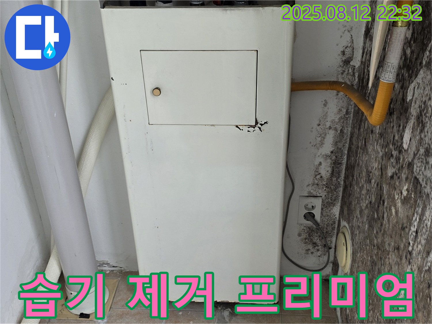 곰팡이 핀 벽 - 습기 완벽 제거 및 쾌적한 프리미엄 공간으로 변화!