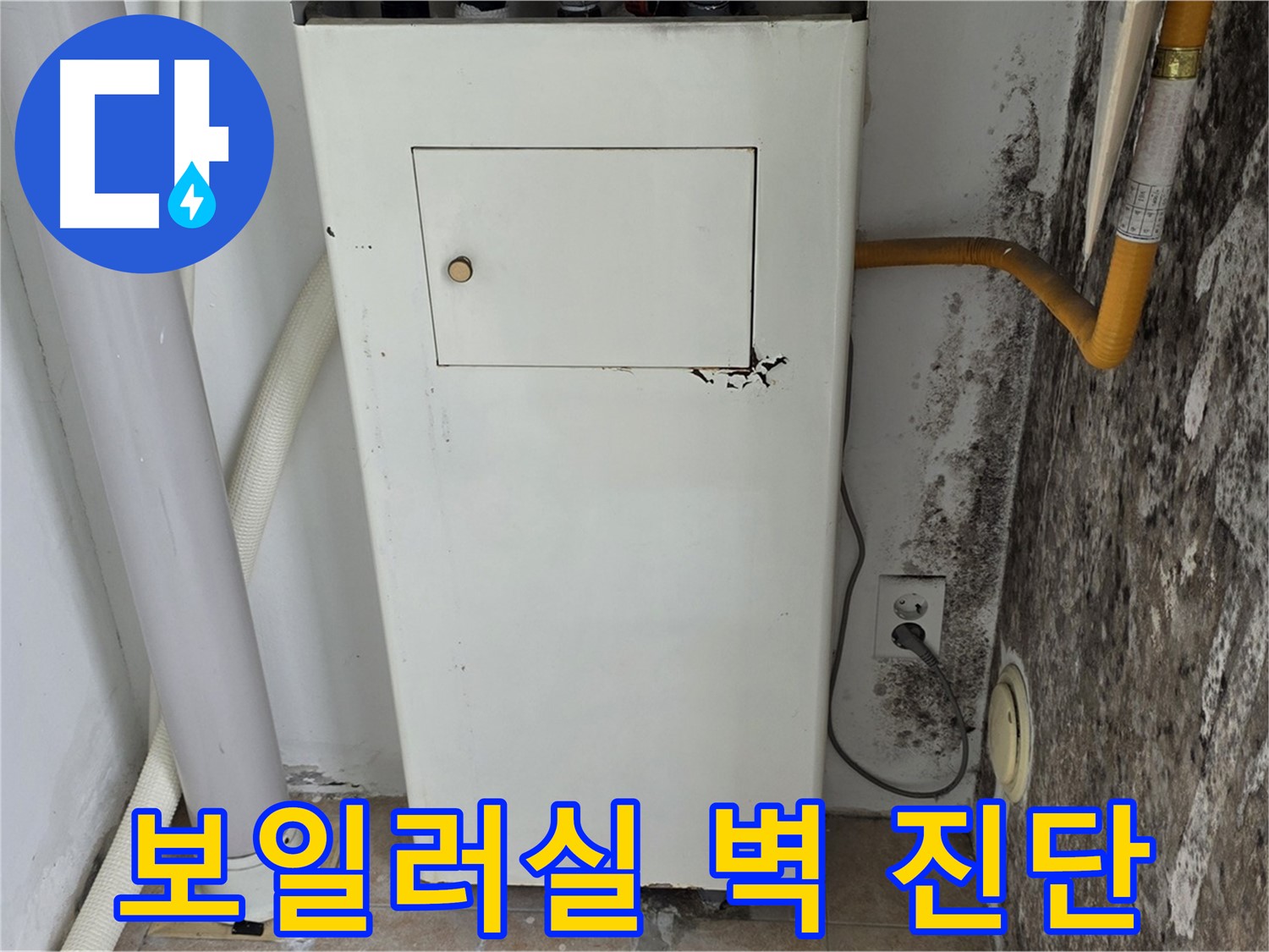 성북구 숭인동 - 길음1동 곰팡이 심한 보일러실 벽 긴급 점검 - 누수 전문가의 신속한 진단
