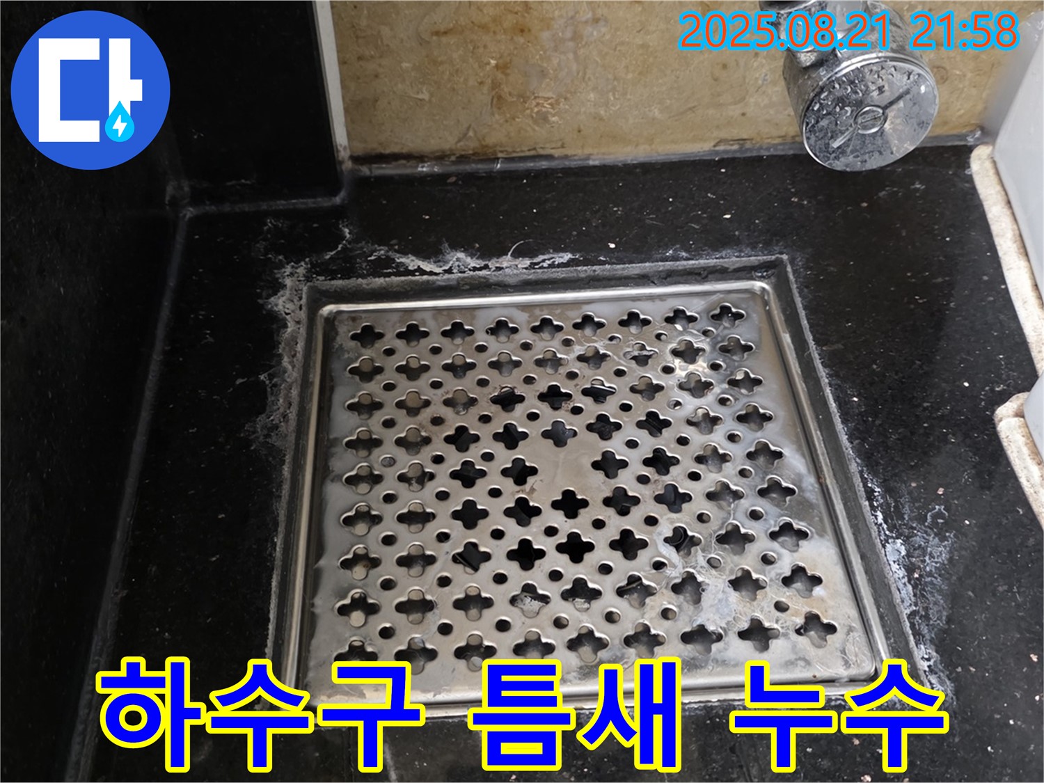 일산 탄현동 송산동 욕실 하수구 누수 - 틈새까지 꼼꼼하게, 완벽한 누수 해결