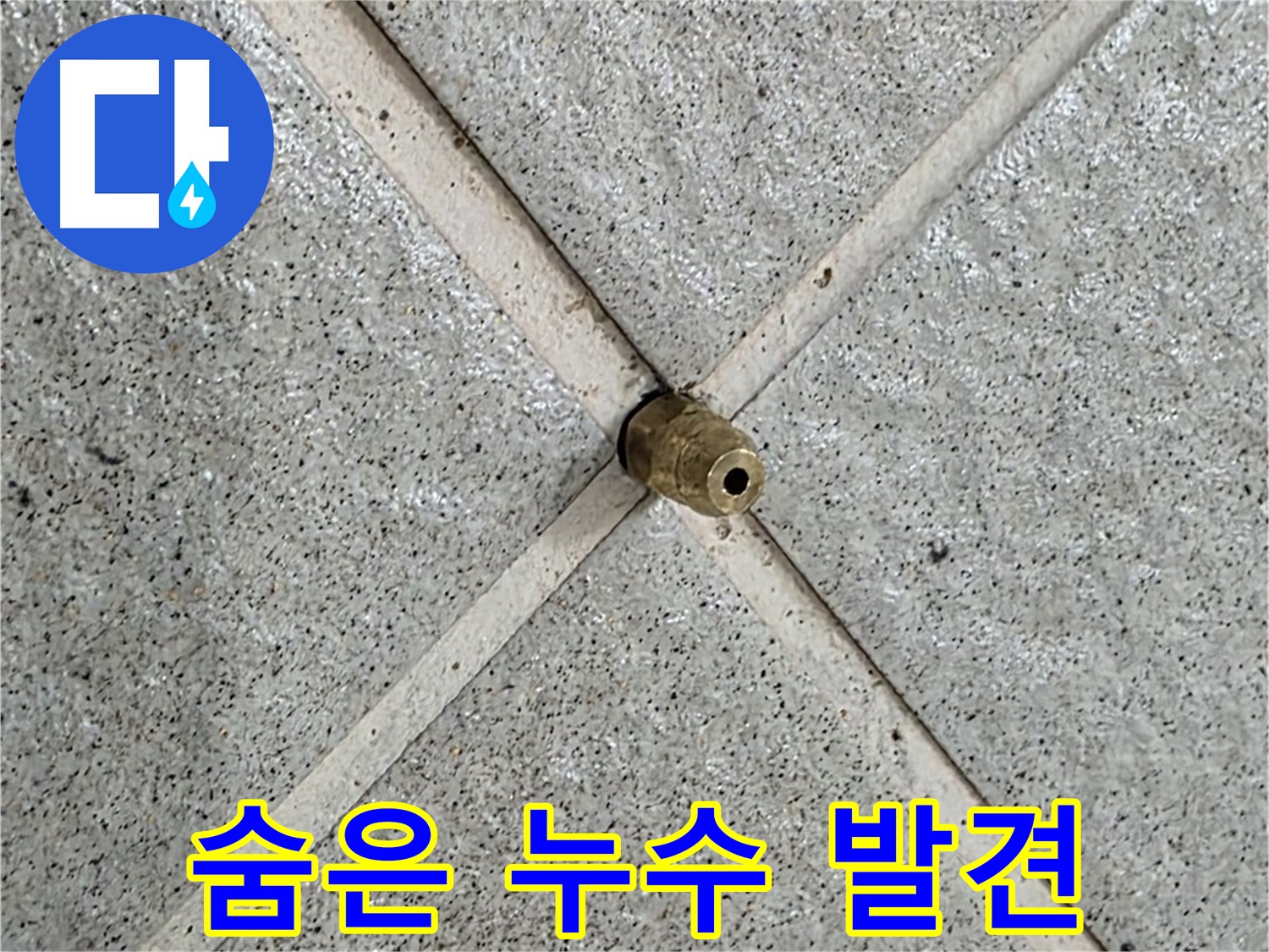 분당 운중동 산운마을 6단지 누수 - 숨어있던 누수 지점을 정확하게 찾아냈습니다.