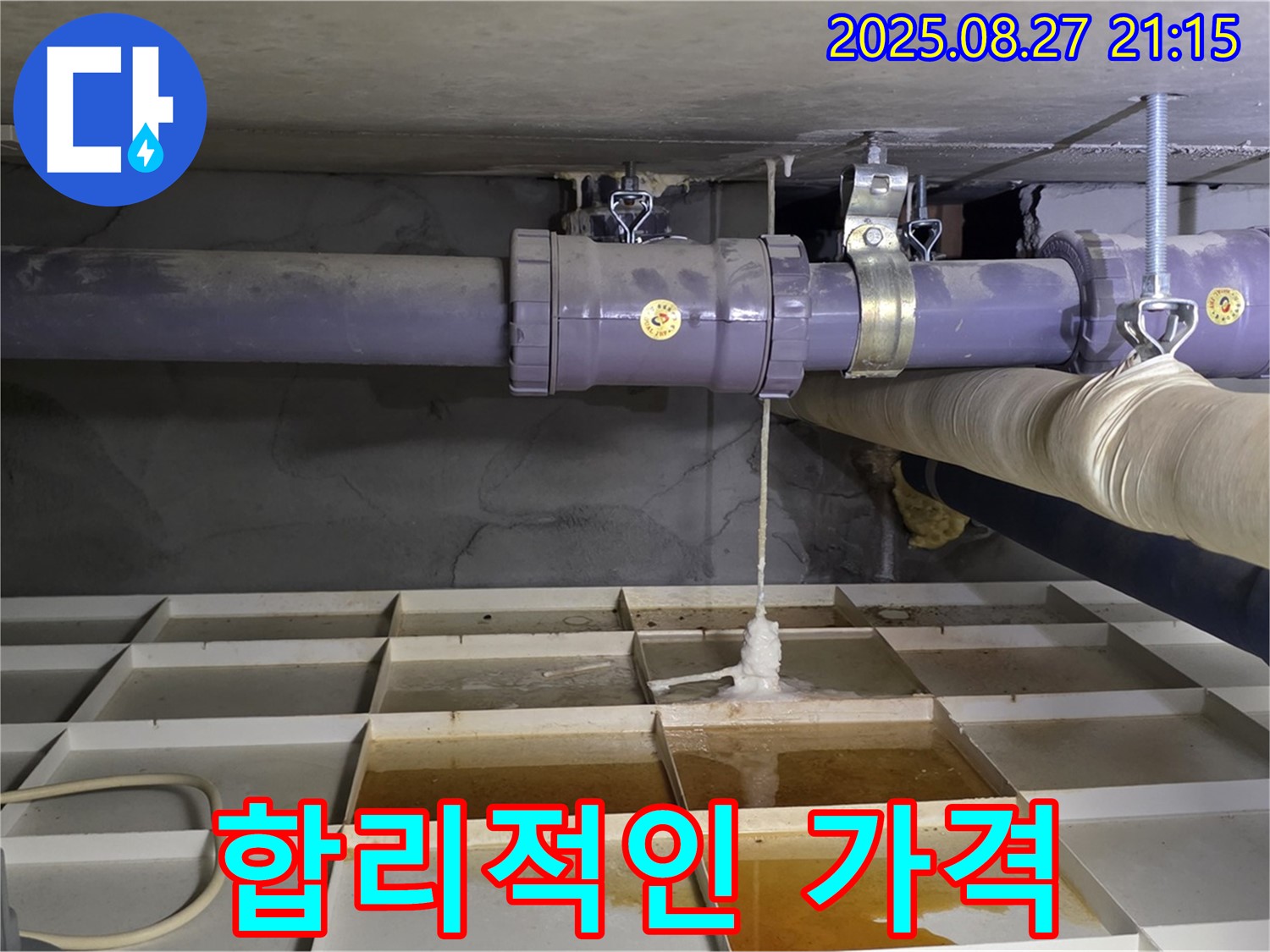 분당구 운중동 산운마을6단지 누수 - 합리적인 가격으로 누수 고민 해결!