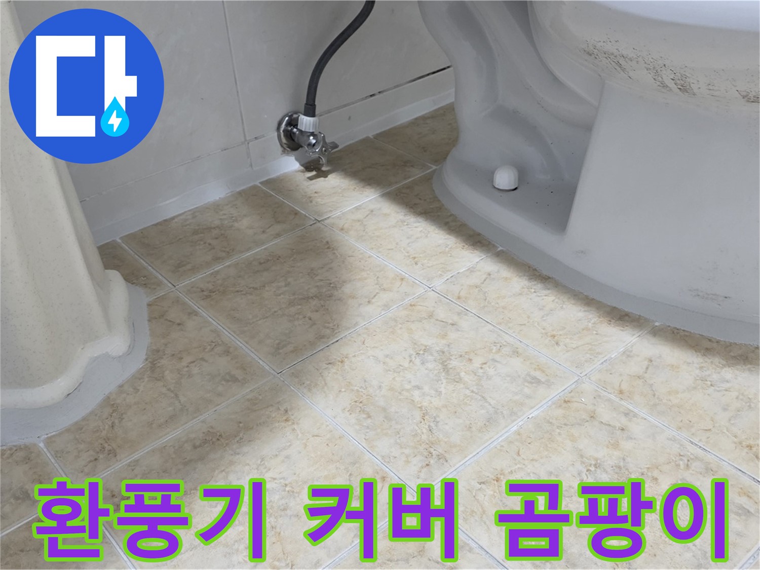 환풍기 곰팡이 - 청소 점검