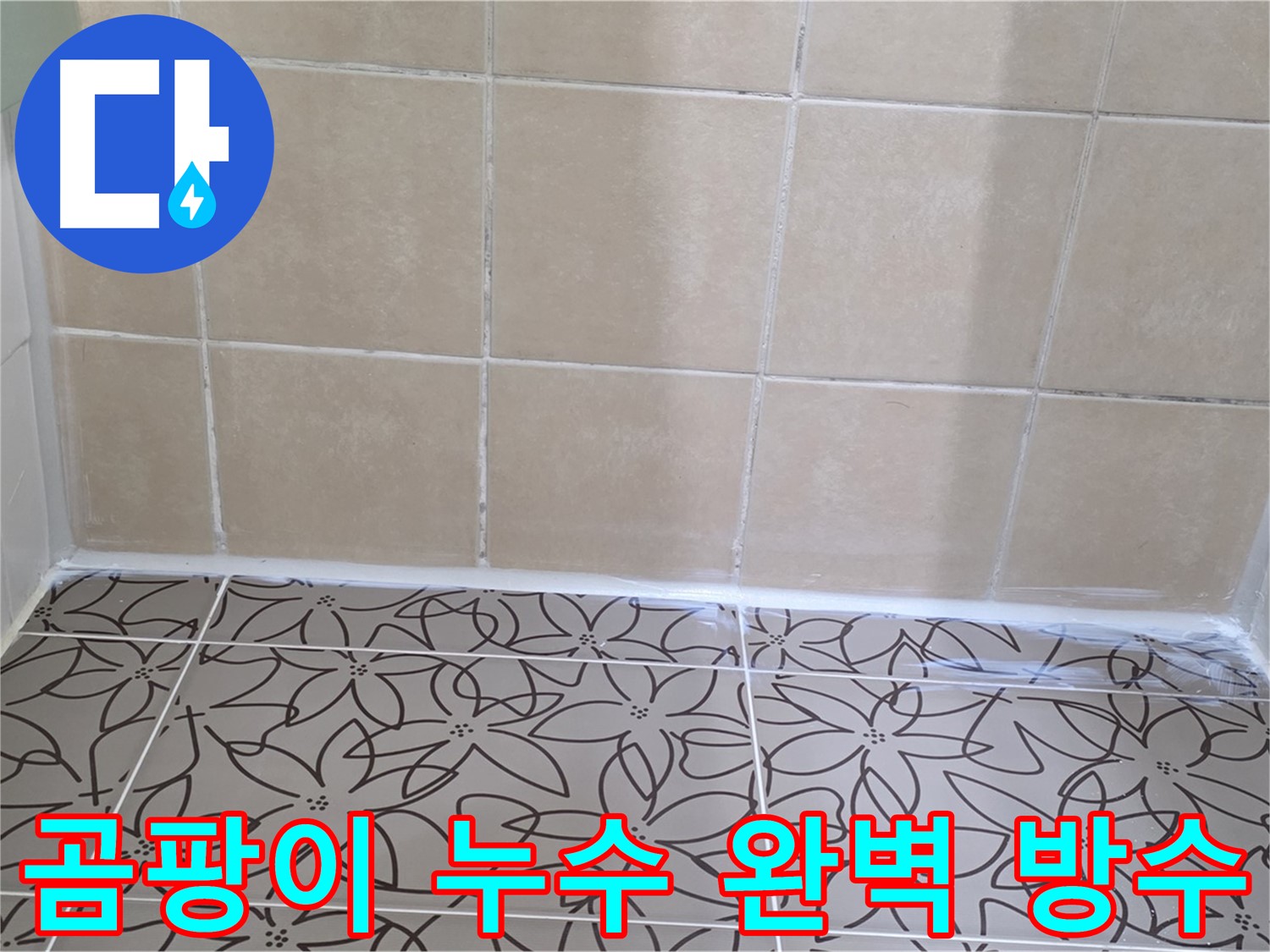 양주 백석 서광아파트 욕실 천장 누수 - 곰팡이 문제와 누수 해결, 완벽한 방수 공사로 해결