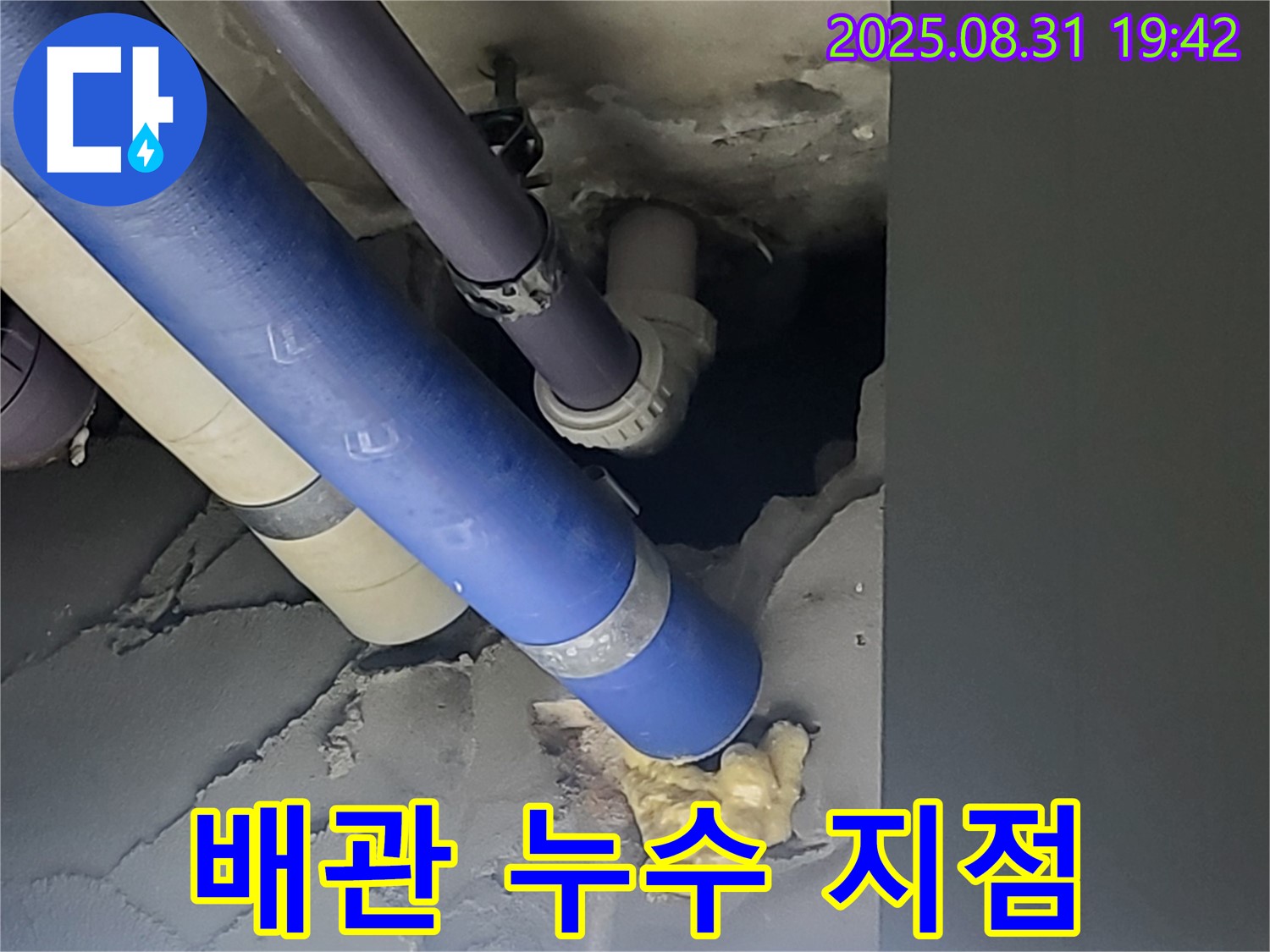 분당 운중동 산운마을 6단지 아파트 배관 누수 지점 - 누수 해결 전문 업체에서 정확하게 찾아냅니다.