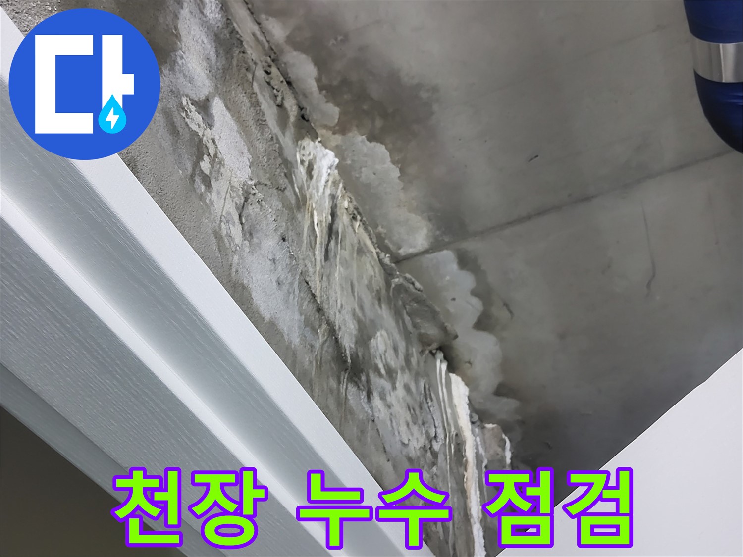 분당 운중동 산운마을 천장 누수 점검 - 꼼꼼한 확인