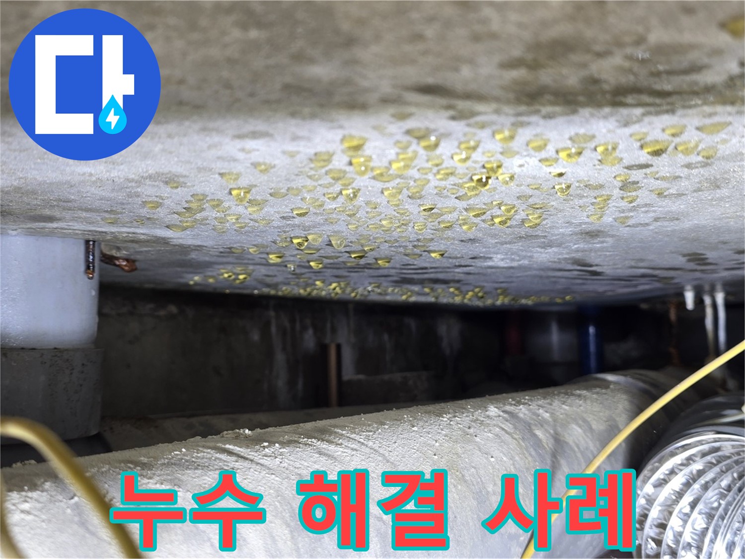 광진구 능동 빌라 천장 누수 - 누수 해결 성공 사례를 보여주는 이미지입니다.