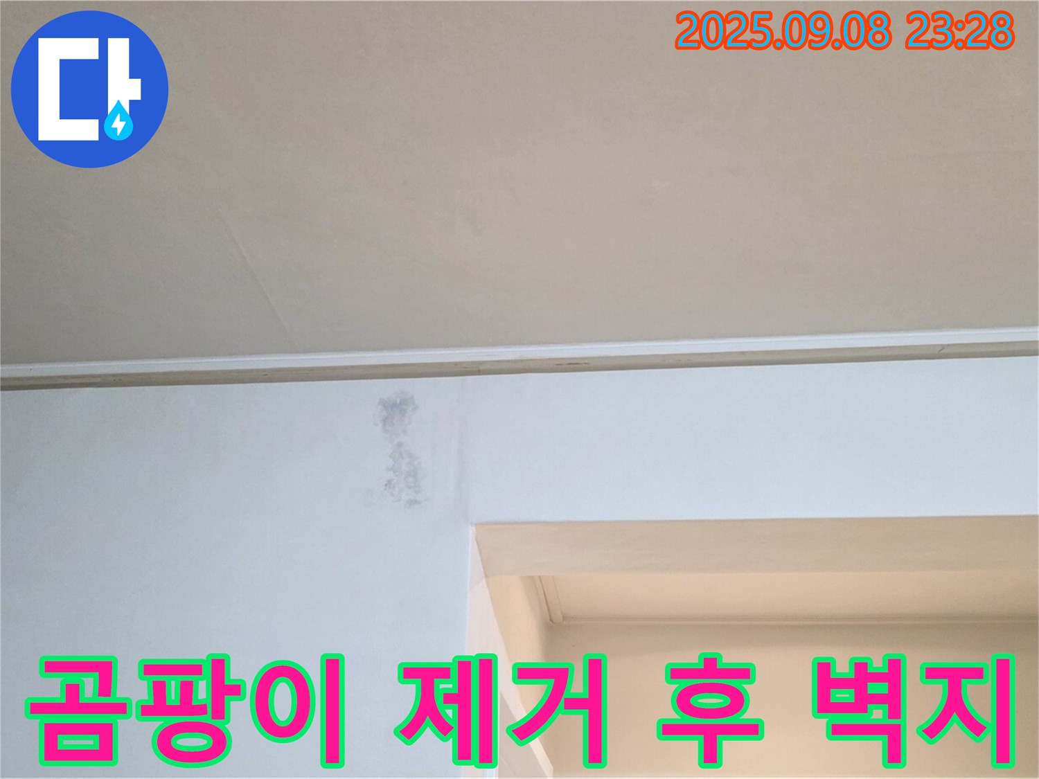 포천 일동면 기산리 곰팡이 제거 후 벽지 - 곰팡이 제거 후 벽지 시공, 전문가와 상담하세요.