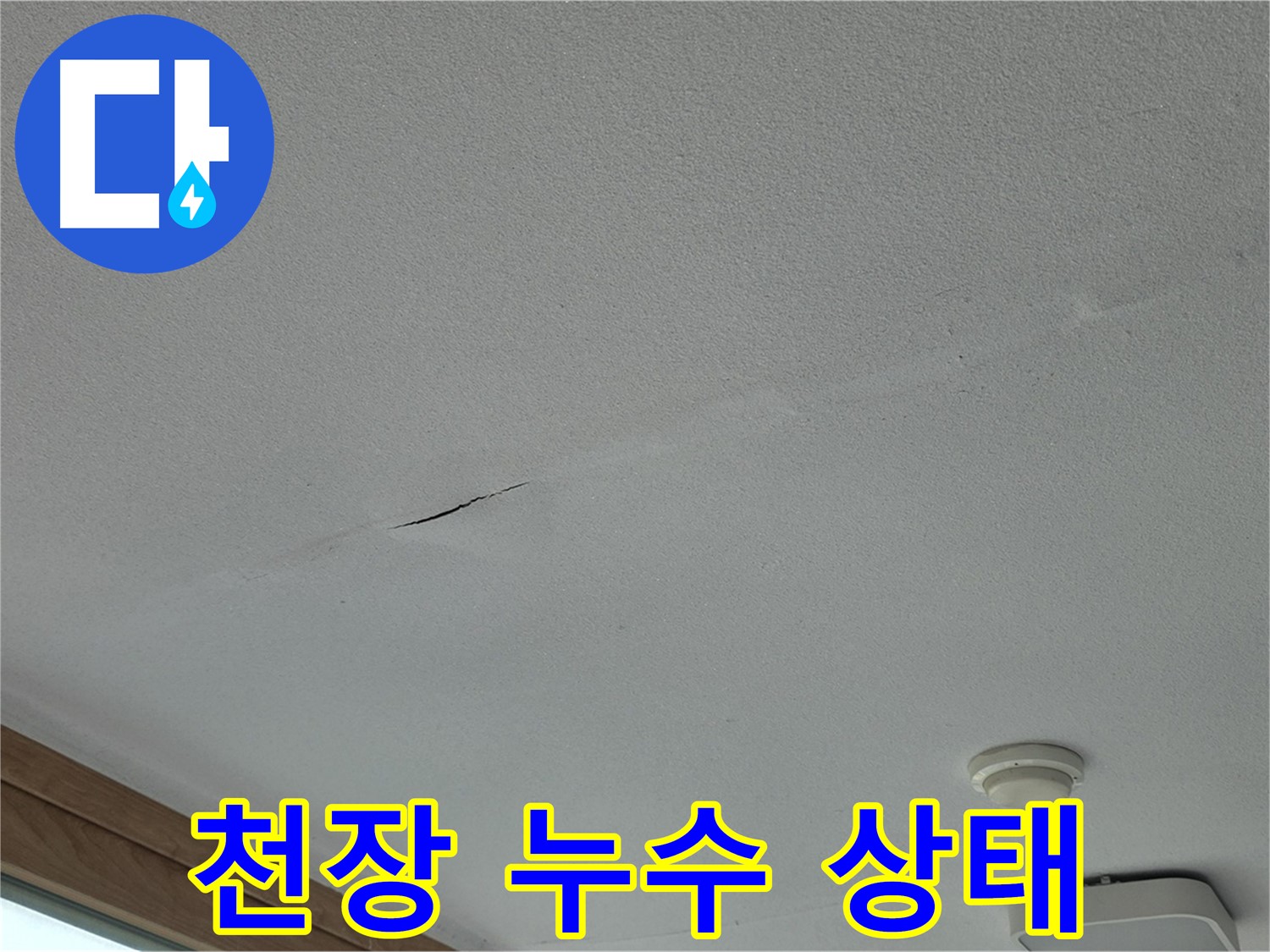 포천시 일동면 아파트 천장 누수 - 누수 발생 부위 및 주변 상태 확인