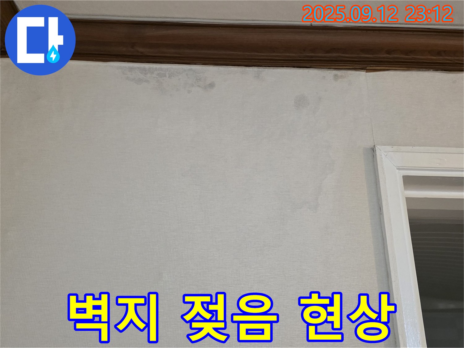 노원구 중계동 현대5차 아파트 벽지 젖음 현상 - 누수 원인 분석을 위한 현장 점검
