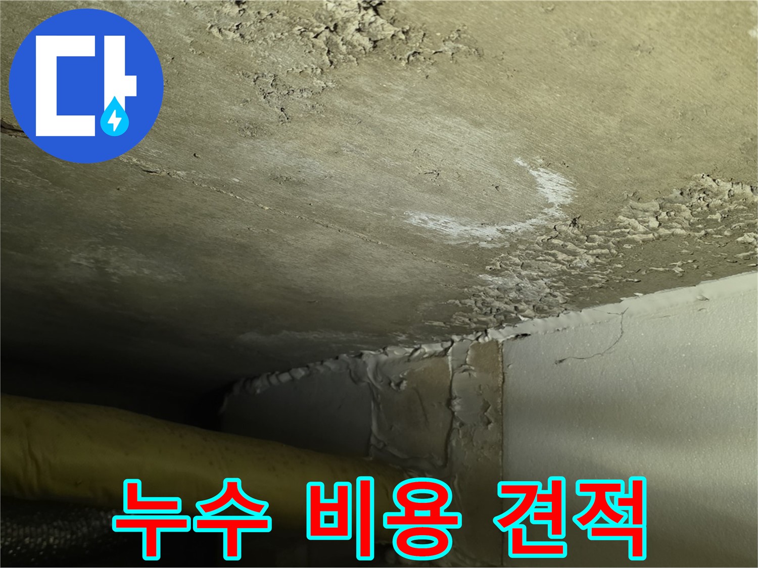 누수 비용 견적 - 투명 공개 - 합리적 가격