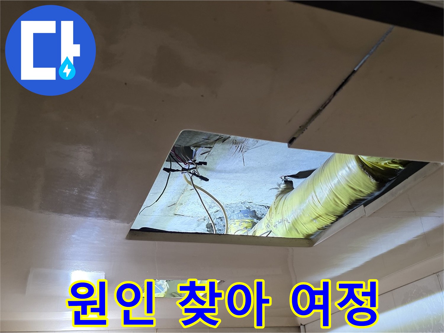 신사동 새절역 현대아파트 천장 - 천장 속, 누수 원인을 찾아가는 여정