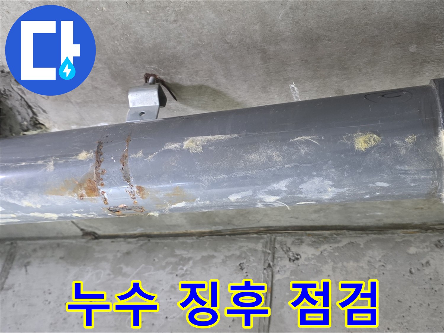 오수관 누수 징후 점검 - 오수관 누수 초기 징후를 꼼꼼하게 점검합니다.
