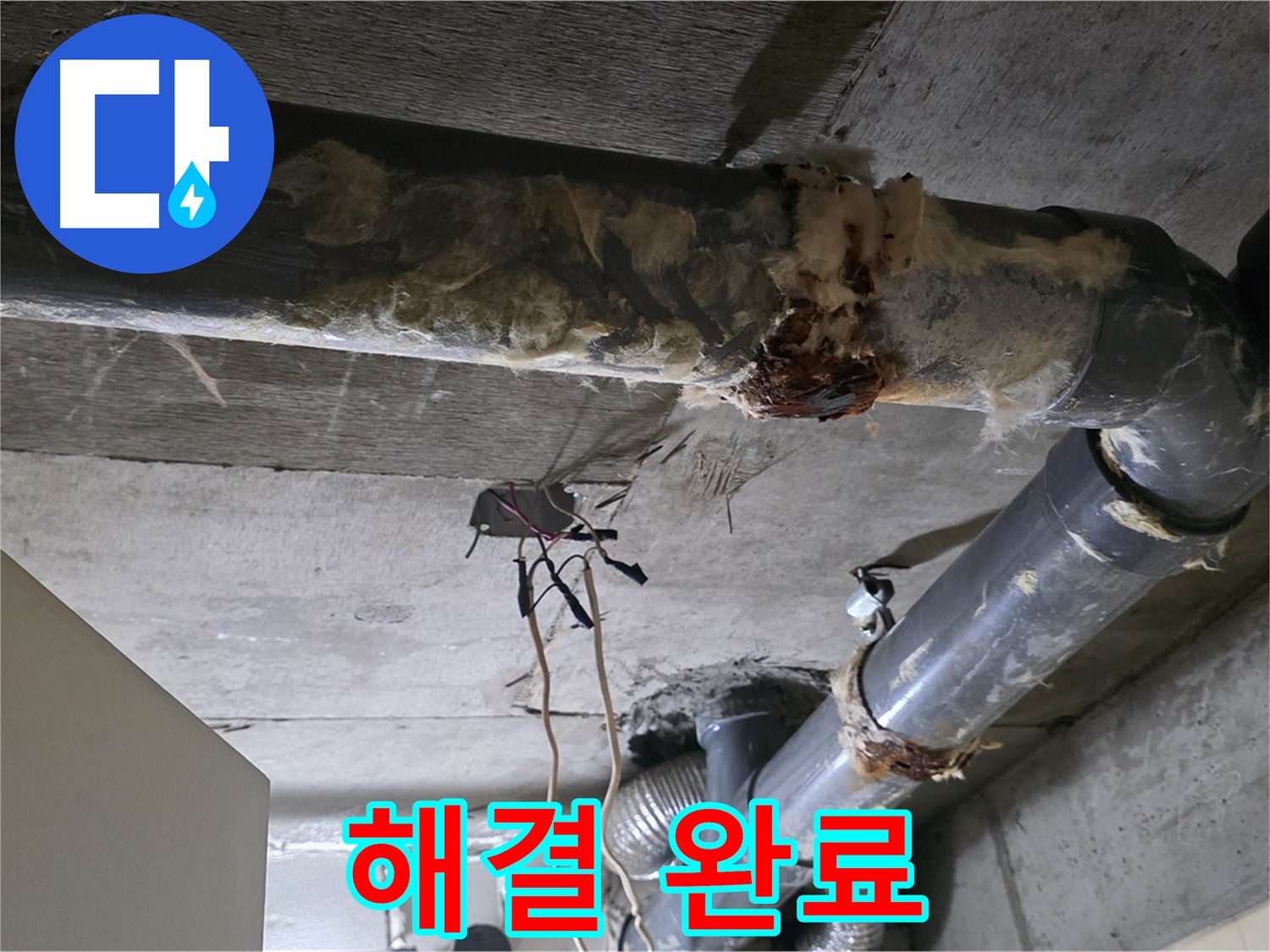 은평구 신사동 누수 - 오수 배관 부식 긴급 해결 완료