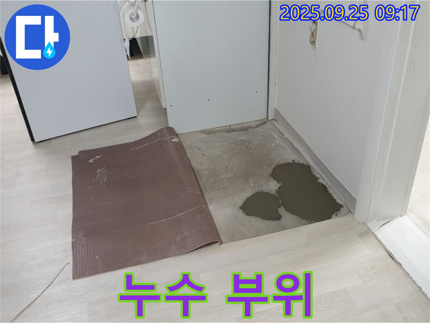 양주시 백석읍 연곡리 누수 - 문제의 누수 부위 정확히 확인