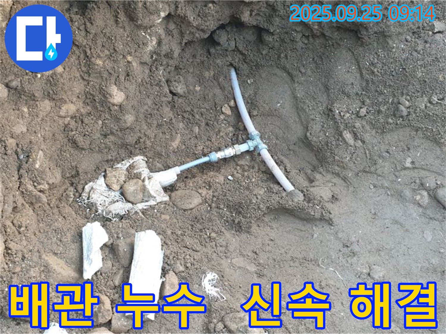 백석읍 누수 - 숙련된 기술자가 배관 누수 문제를 능숙하게 해결하는 모습입니다.