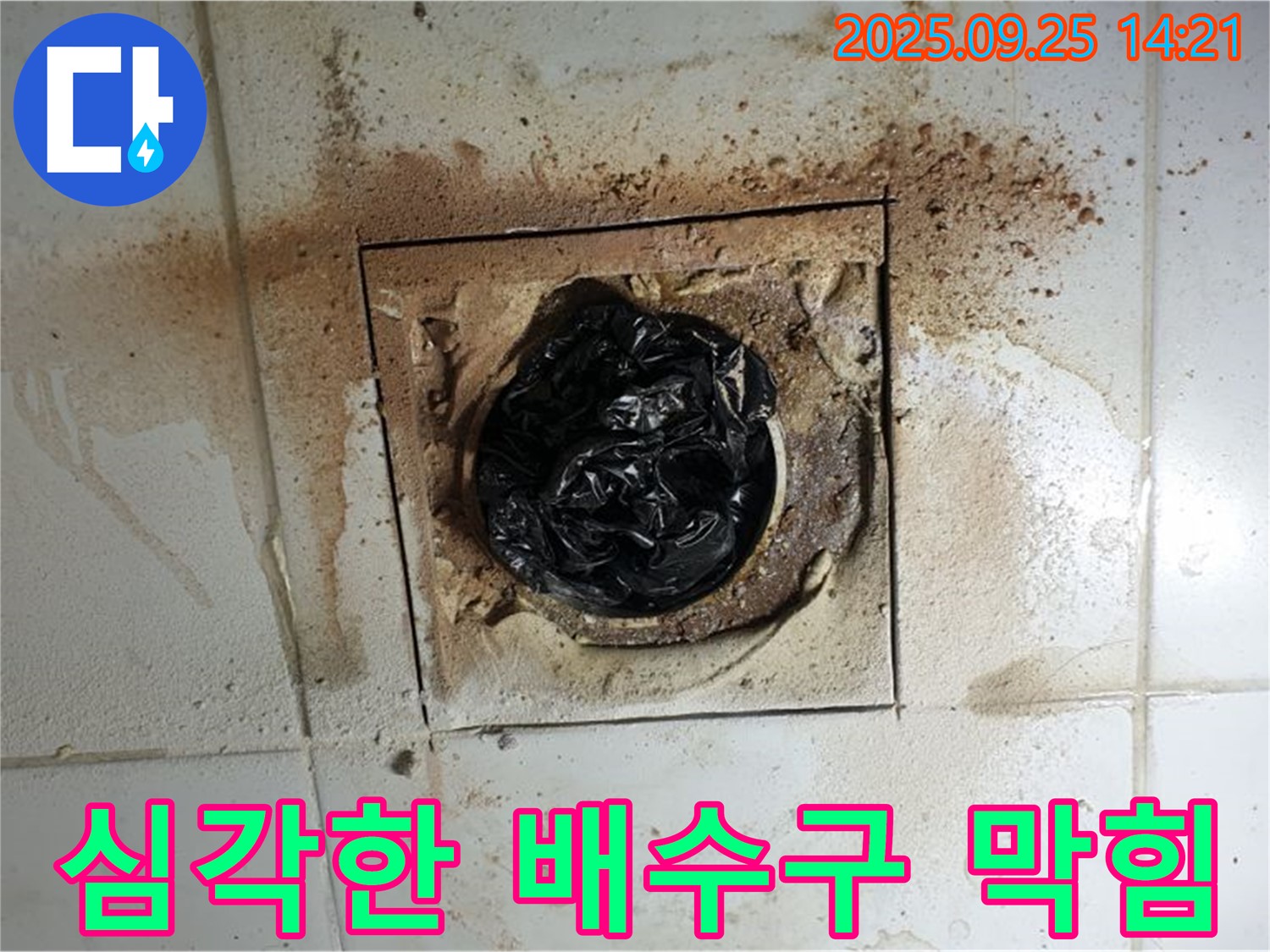 의정부 배수구 막힘 - 전문가의 완벽한 해결 과정