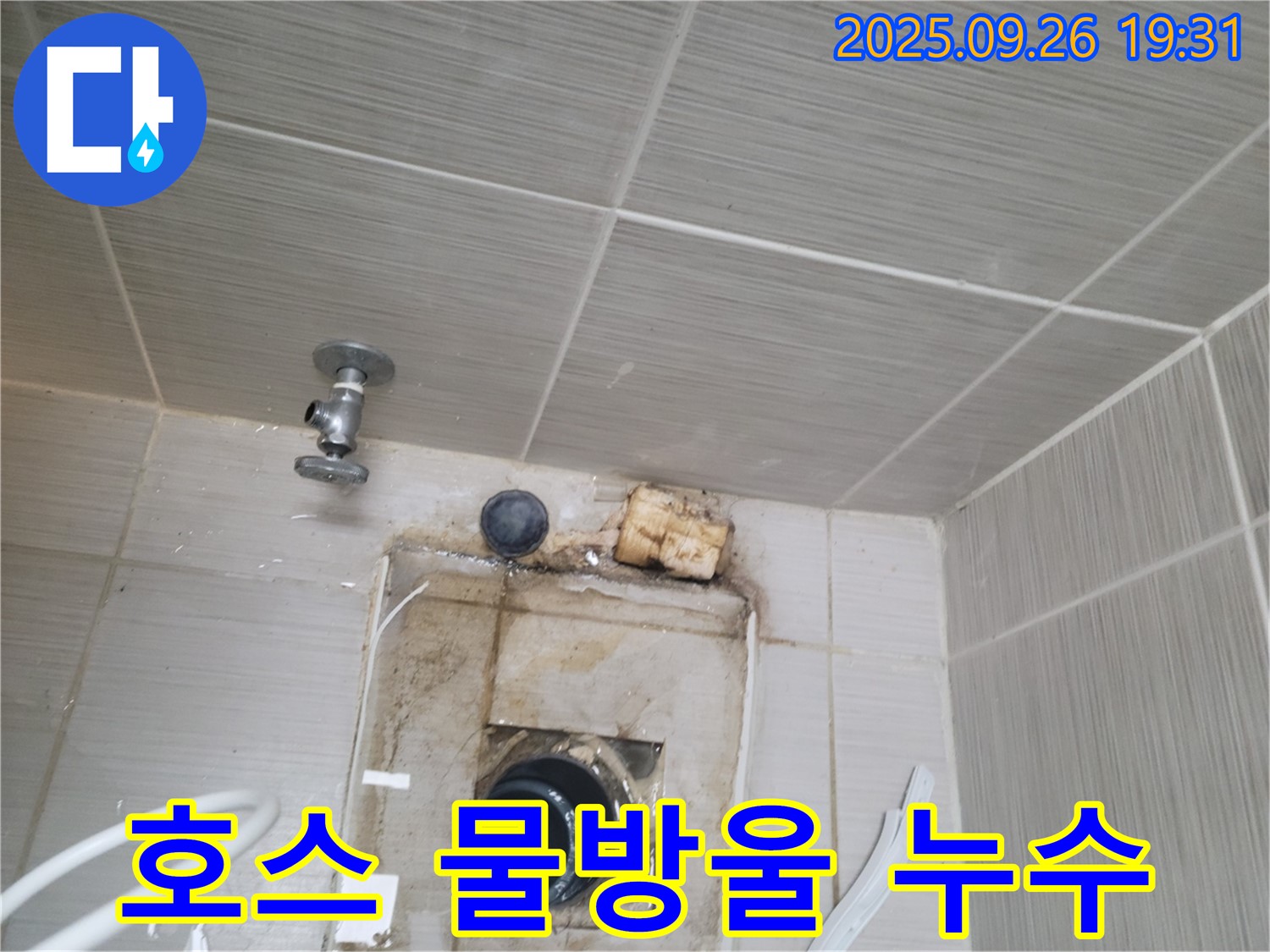 동두천 누수 - 샤워기 호스 연결 부위 물방울, 작은 누수도 놓치지 마세요 - 꼼꼼하게 확인하세요.