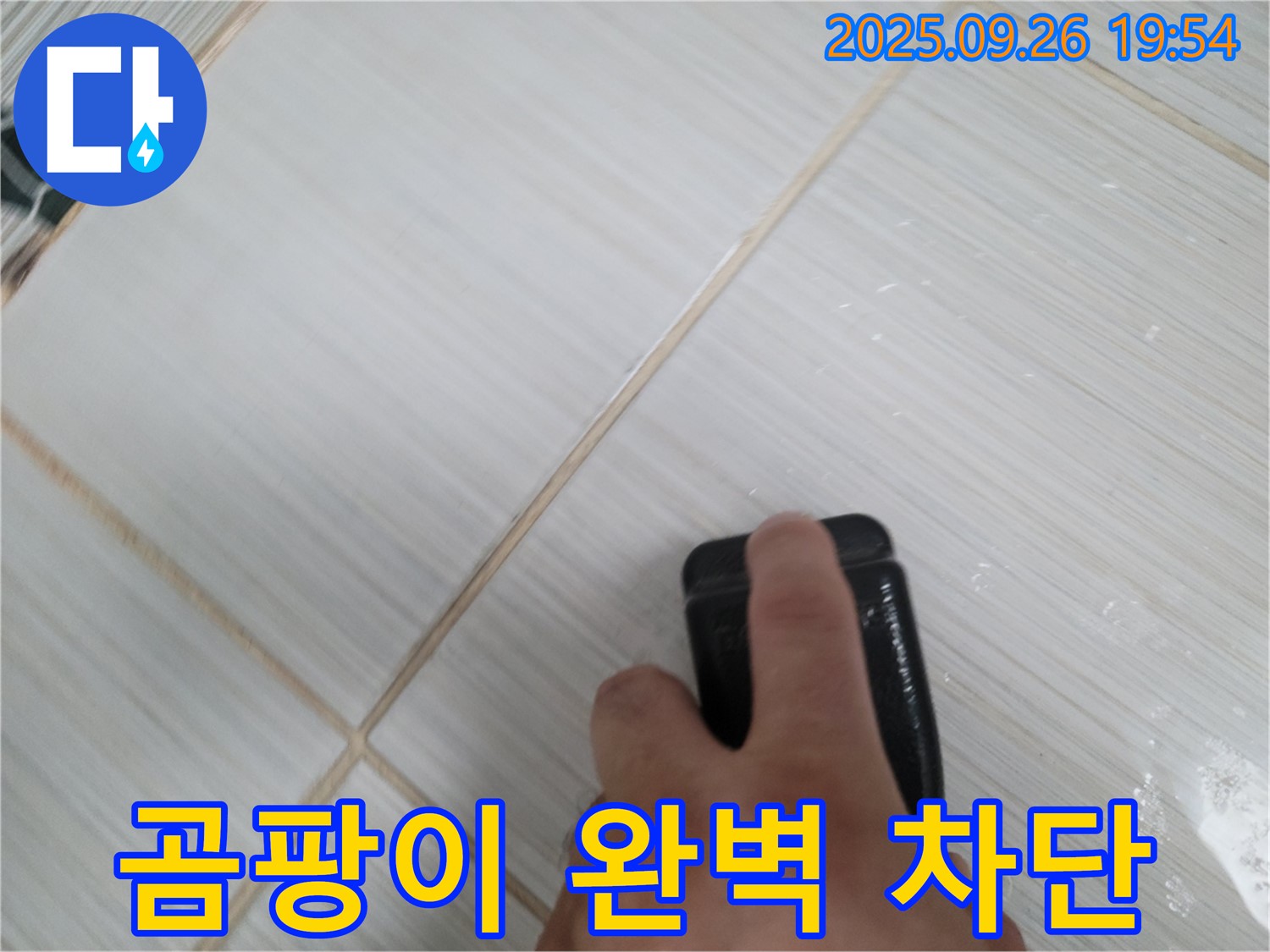 동두천 누수탐지 - 항균 실리콘으로 곰팡이 완벽 차단 - 곰팡이 방어
