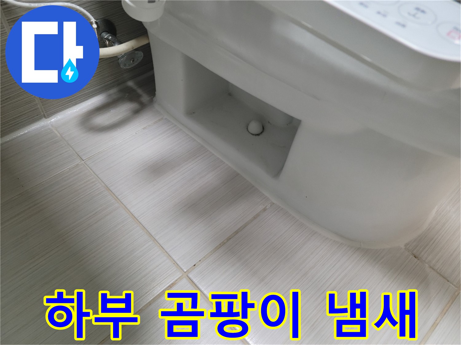 동두천 변기 누수 - 하부 곰팡이 냄새 - 누수 가능성