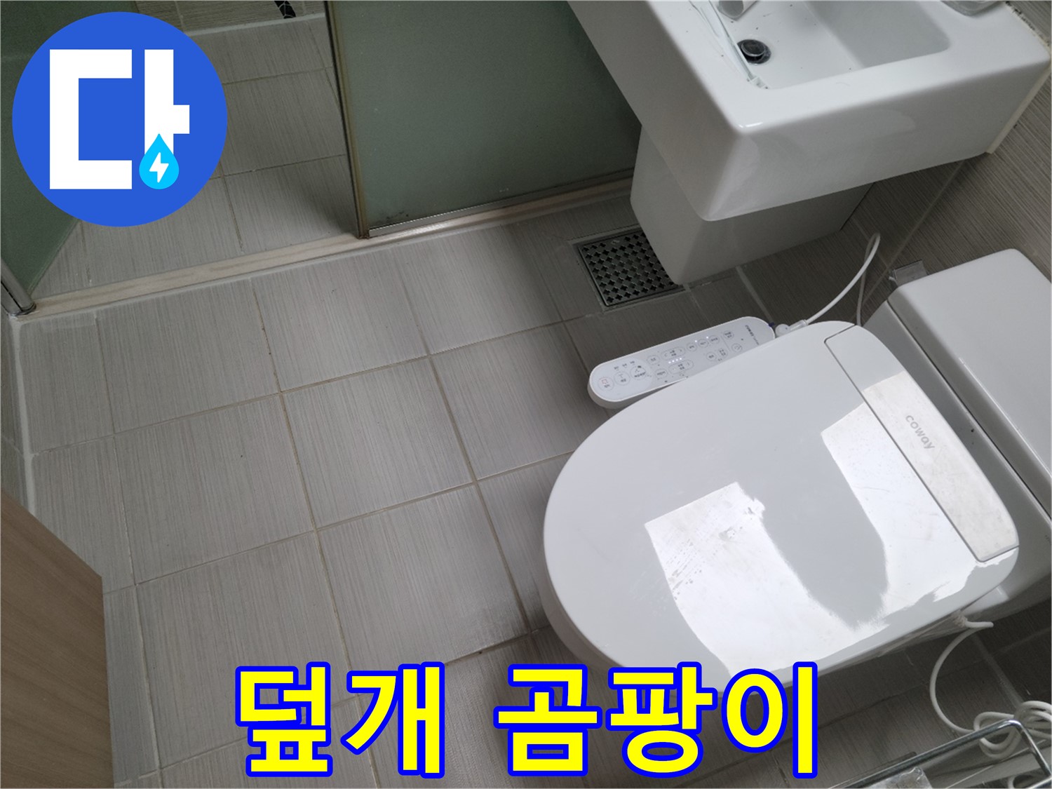동두천시 송내동 - 변기 물탱크 덮개 곰팡이, 누수 원인 점검