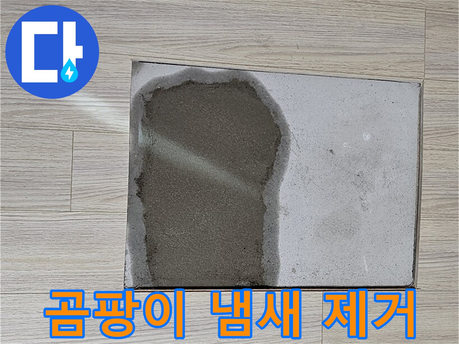 도봉구 도봉동 현대시티 - 마루 철거 후 곰팡이, 냄새까지 말끔하게 제거