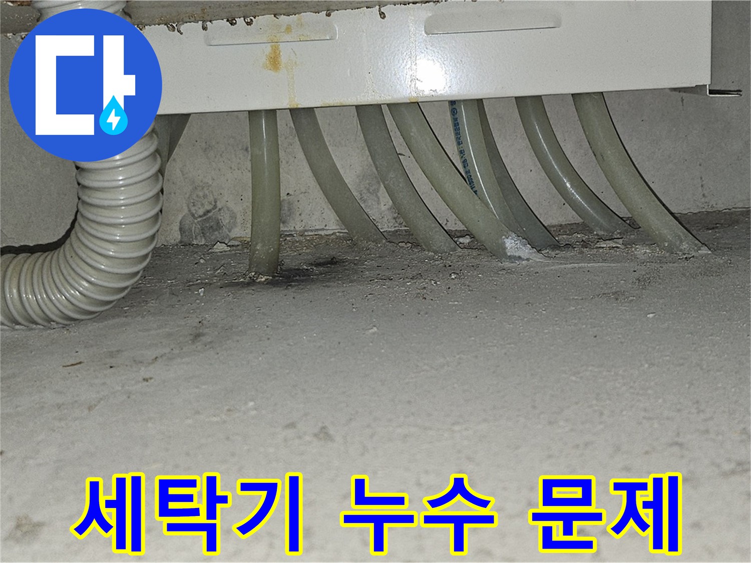 도봉구 현대시티 세탁기 누수 문제 - 누수 전문가가 완벽하게 해결해 드립니다.