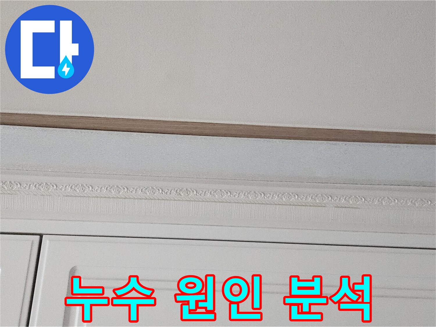 도봉구 현대시티 아파트 누수 - 붙박이장 천장 누수 원인 분석