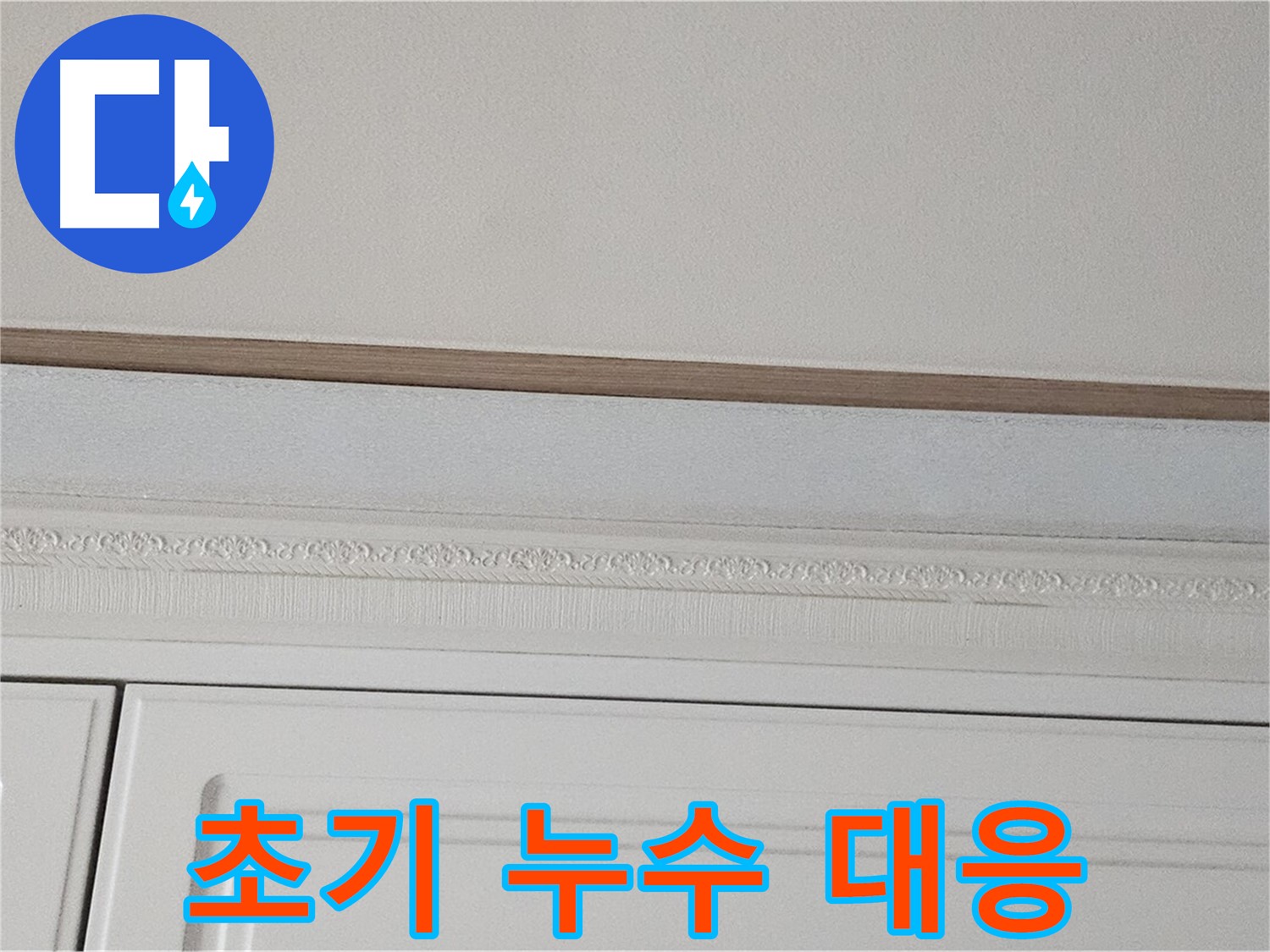 도봉동 현대시티 아파트 누수 - 붙박이장 천장 누수 초기 대응