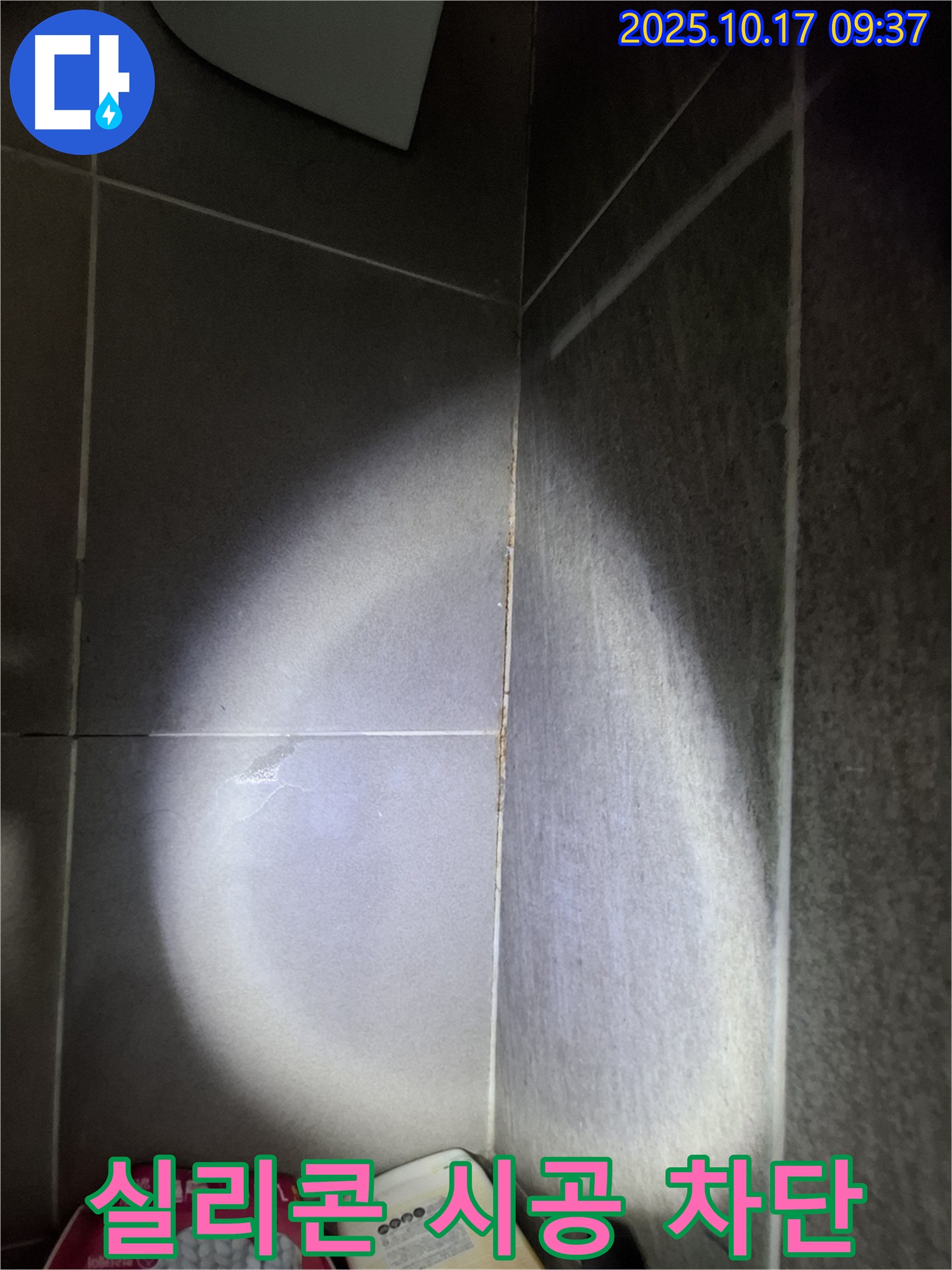 봇들마을 2단지 아파트 욕실 타일 틈새 누수 - 꼼꼼한 실리콘 시공으로 물샐 틈 없이 완벽 차단!