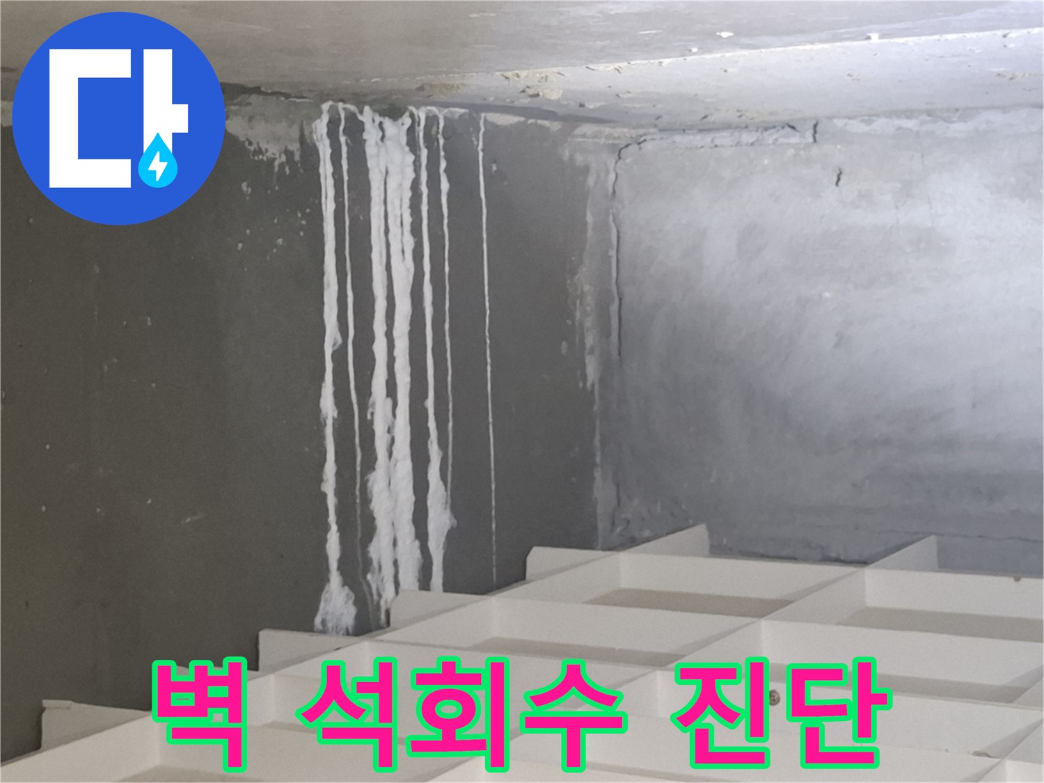 분당 누수 전문가의 삼평동 아파트 누수 해결 - 벽 누수, 하얀 석회수 원인 완벽 분석