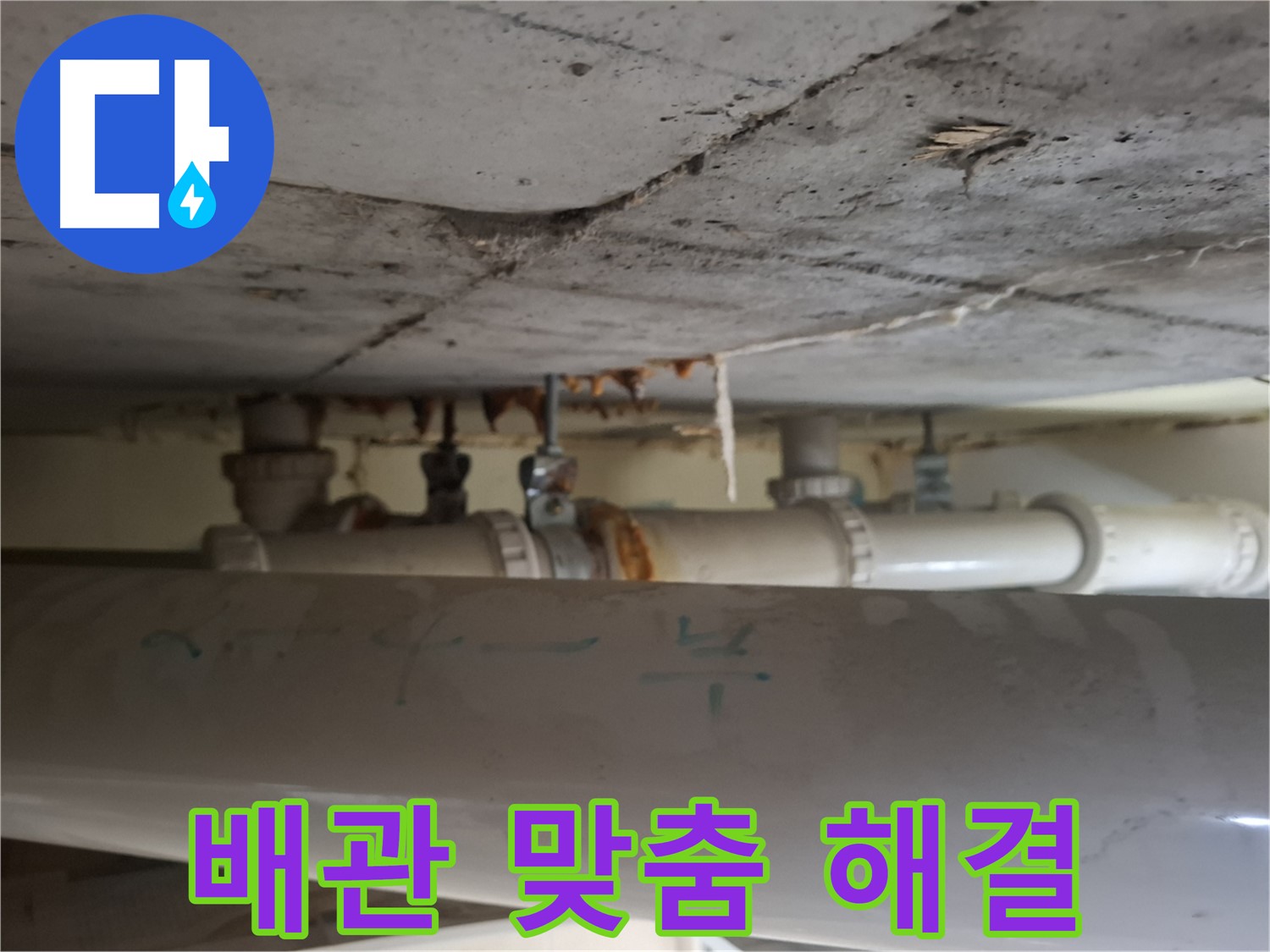분당 봇들마을 2단지 아파트 - 천장 배관 상태 진단 및 맞춤형 해결책 제시