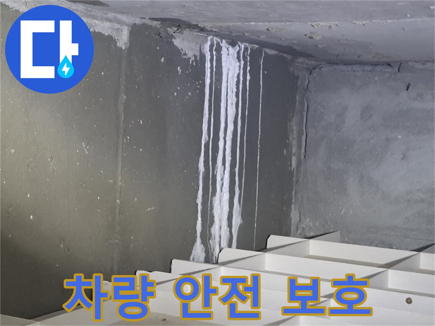분당 봇들마을2단지 아파트 누수 - 주차장 누수, 고객님의 소중한 차량을 안전하게 지켜드립니다