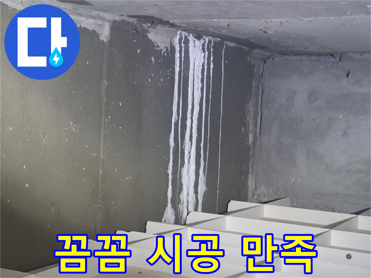 성남 삼평동 봇들마을 아파트 누수 - 꼼꼼한 시공으로 고객 만족도 최상