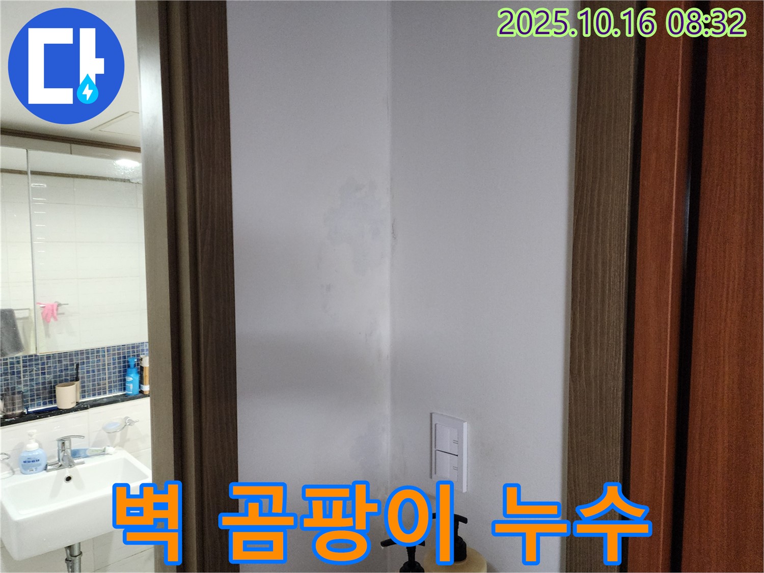 양주시 남면 벽 곰팡이 - 누수 해결이 우선 - 경신리 누수 전문가