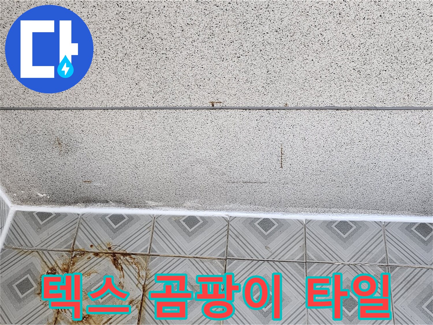 양천구 - 텍스 곰팡이 - 타일 물때 - 쾌적한 공간 파괴