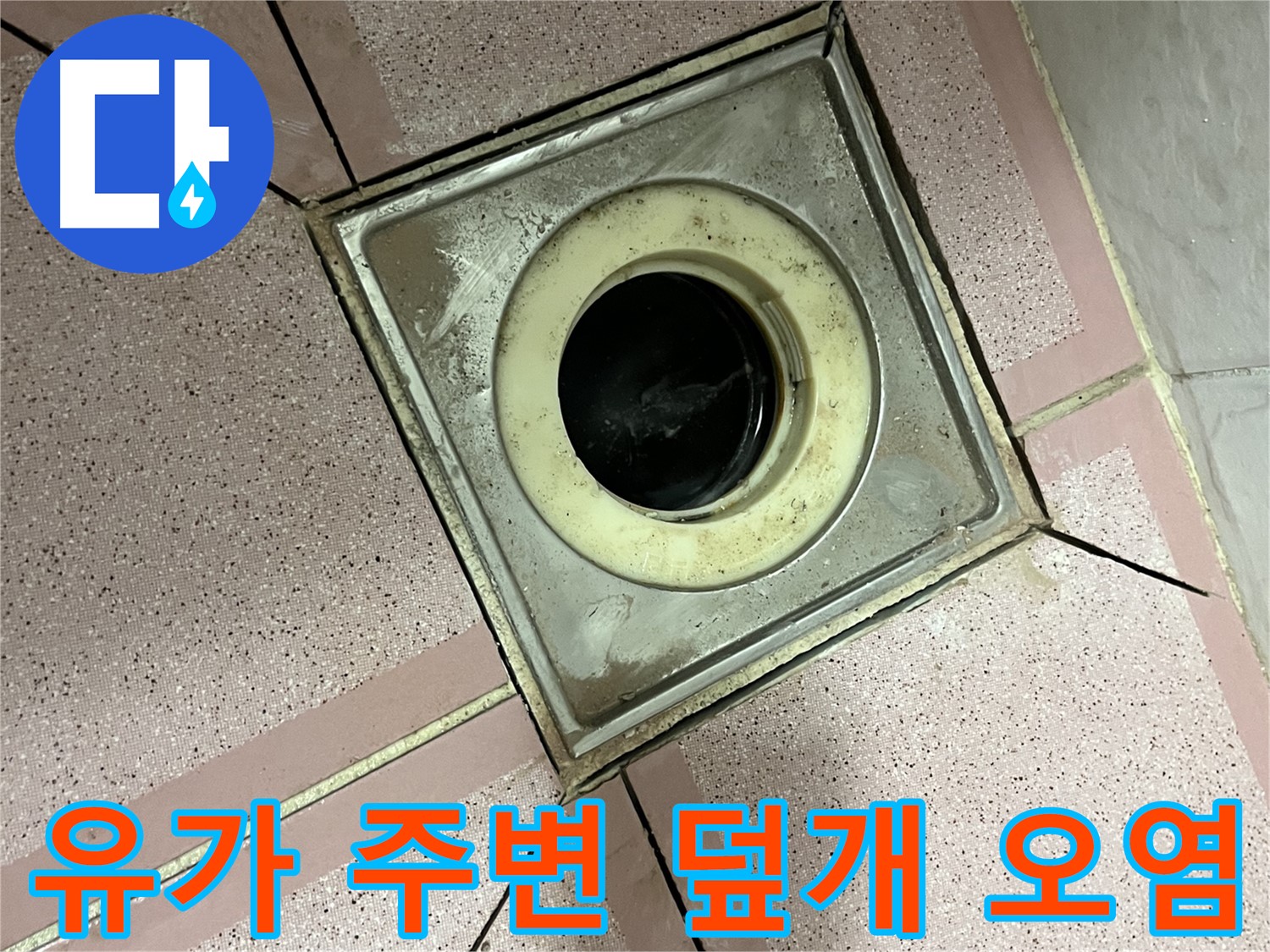 독산동 형제빌 욕실 유가 주변 배수구 덮개 오염 및 파손 여부 점검