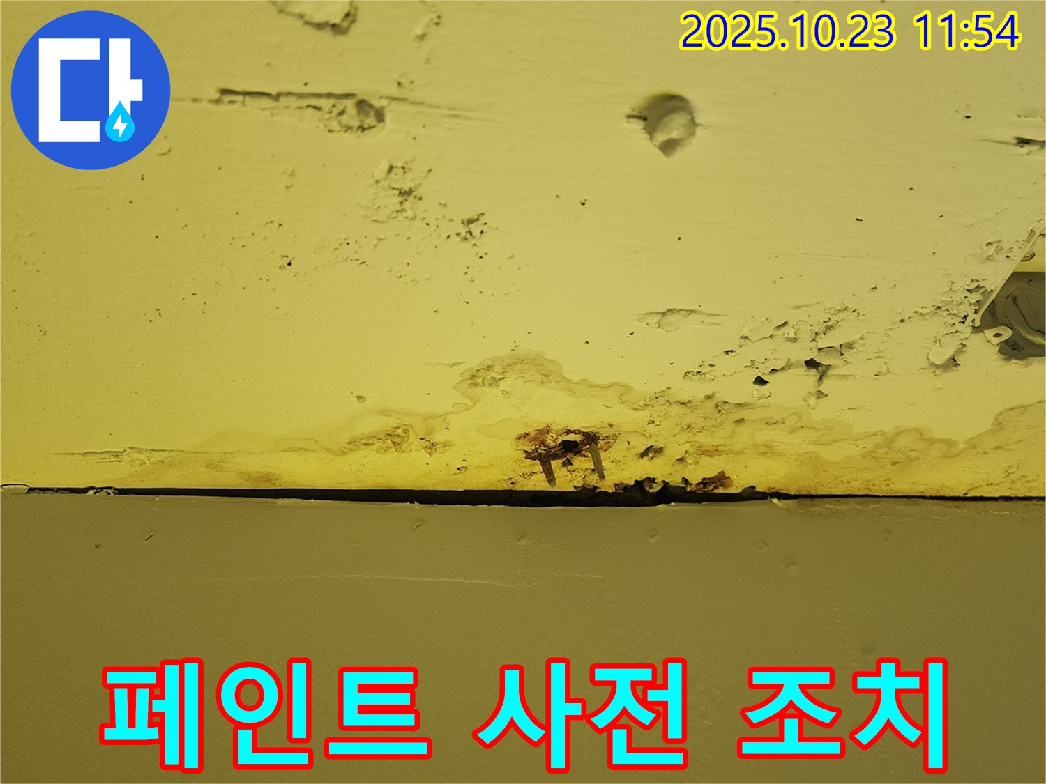 양주시 하패리 천장 - 페인트 들뜸은 곰팡이 발생 전 사전 조치가 중요함을 알려줍니다.