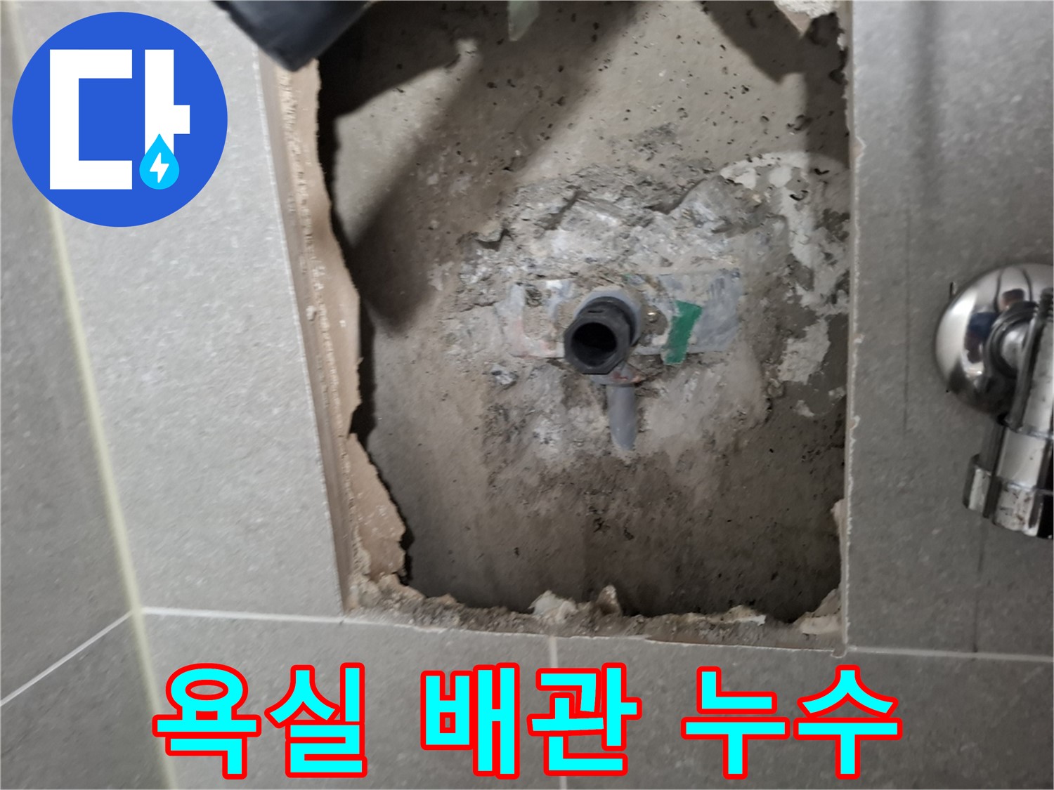 고양시 덕양구 지축동 욕실 배관 연결부 누수 - 전문 장비로 정확하게 진단합니다.