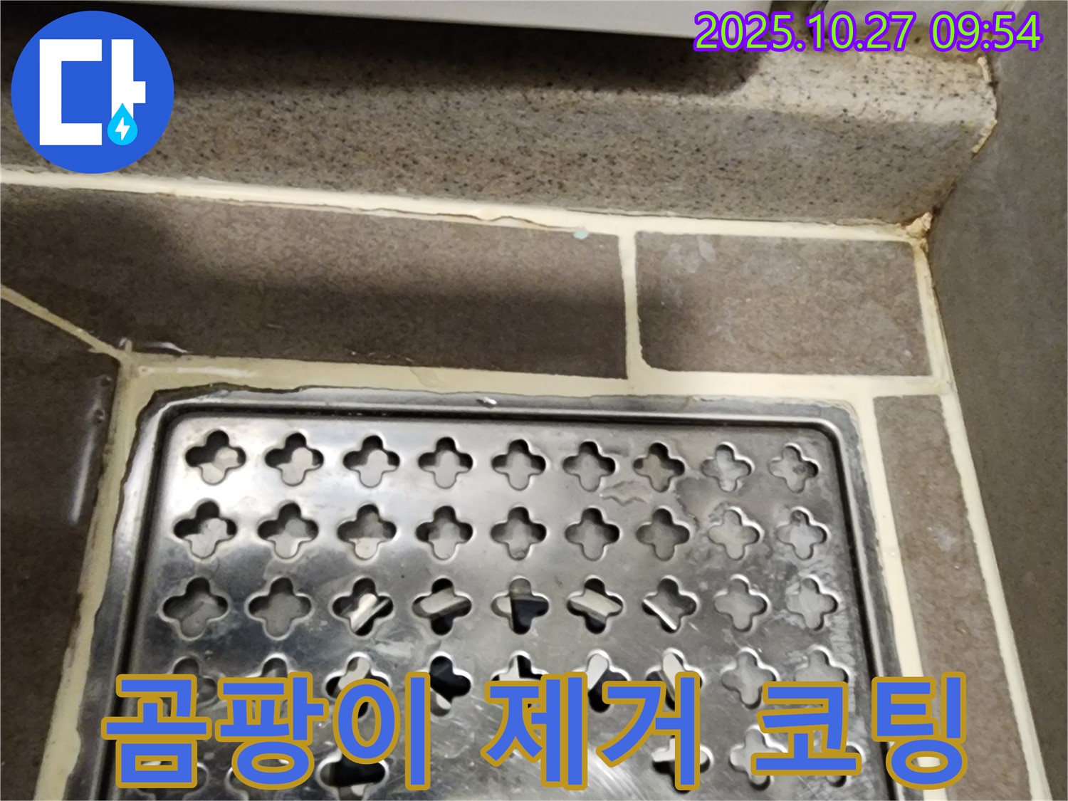 양주 옥정 욕실 배수구 주변 곰팡이 - 곰팡이 제거 및 방수 코팅 시공으로 쾌적하게!