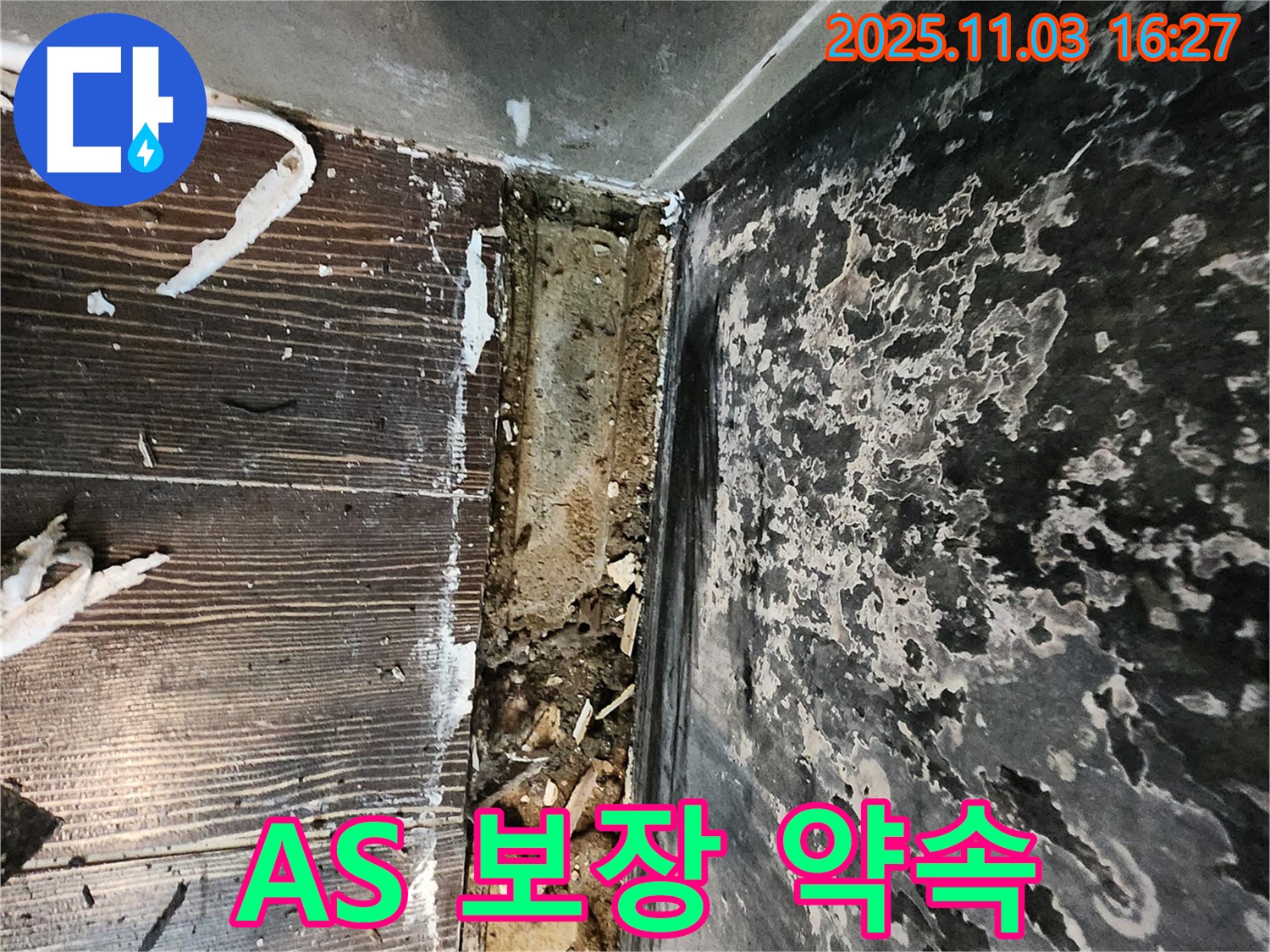 양주 삼숭동 누수 현장 - 완벽한 A/S를 보장합니다. 책임 시공으로 고객님의 만족을 최우선으로 생각합니다.