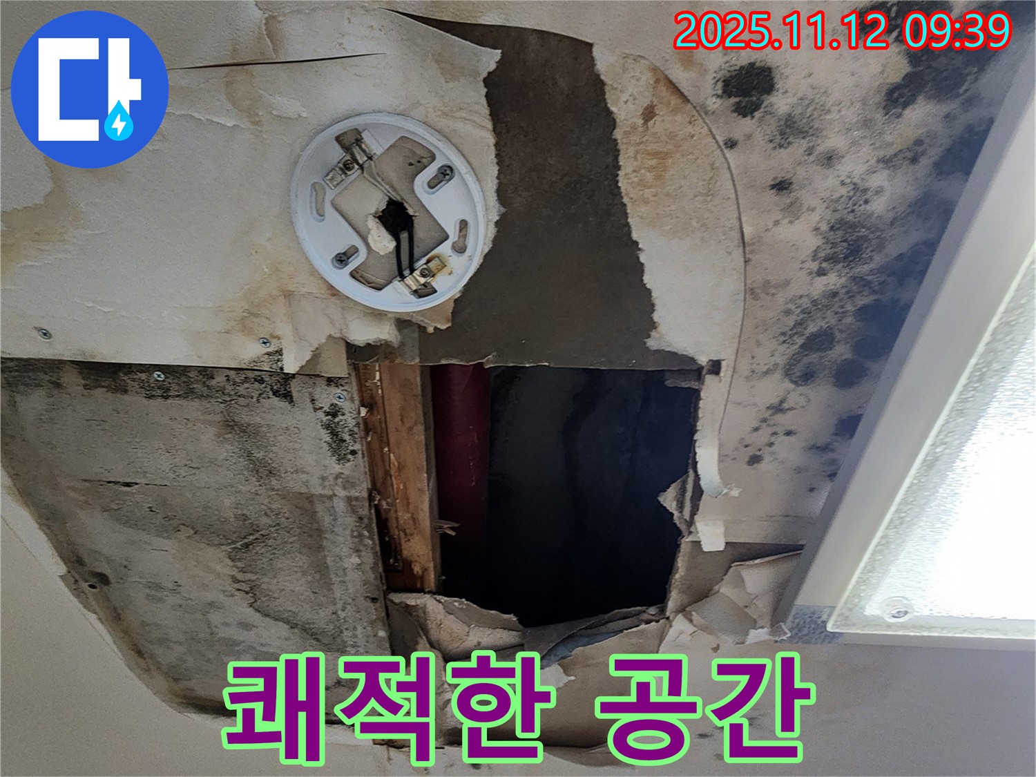 누수 해결 후 쾌적한 공간 - 누수 걱정 없이 편안하고 깨끗한 공간으로 변화